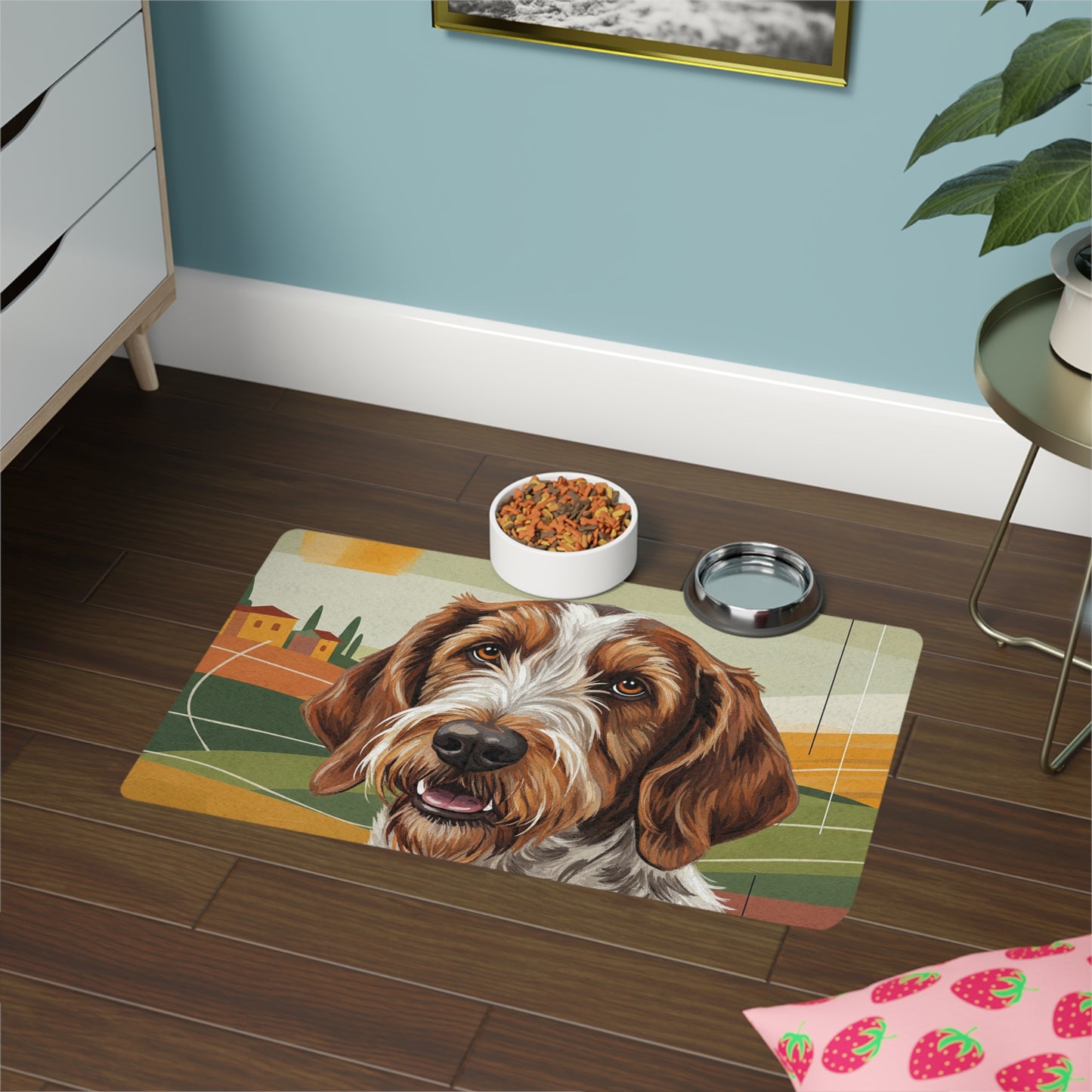 Pet Food Mat (12x18) - Spinone Italiano