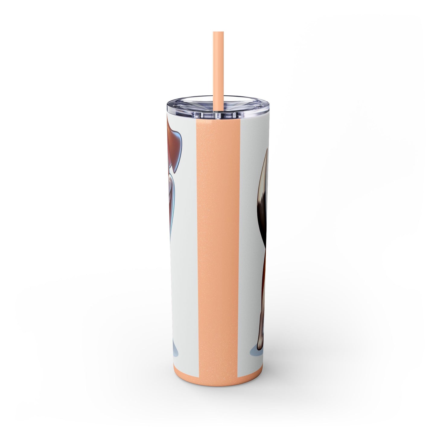 Teddy Roosevelt Terrier Tumbler with Straw, 20oz