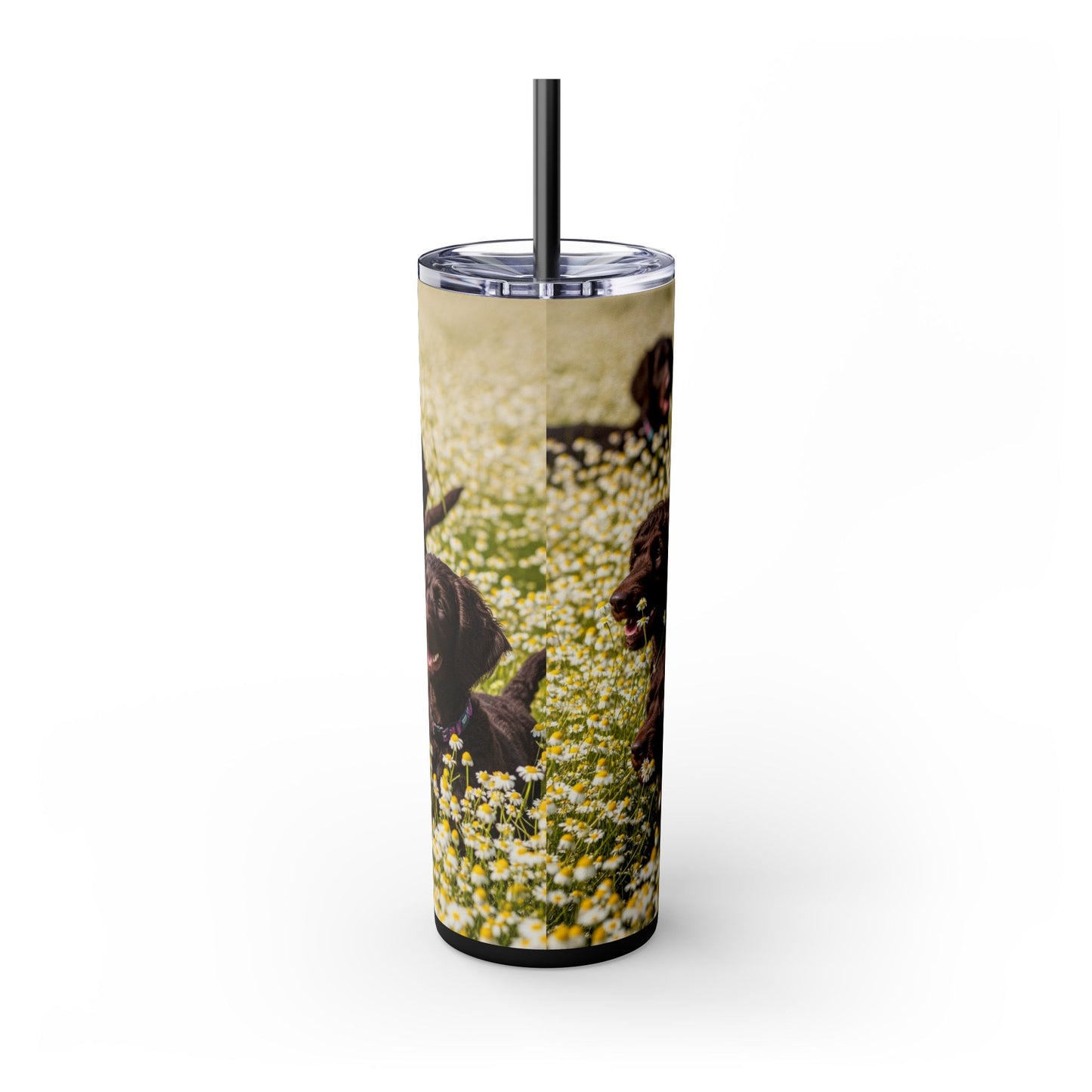 Pudelpointer Tumbler with Straw, 20oz
