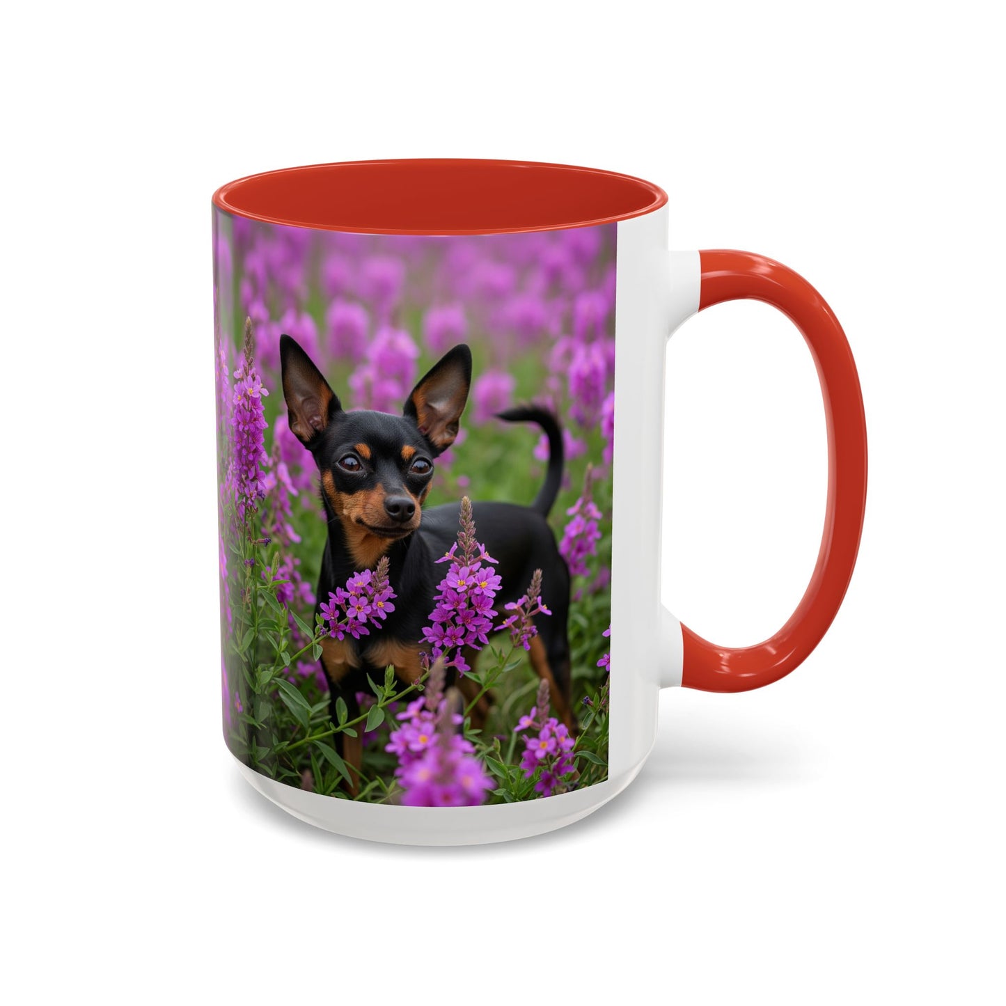 English Toy Terrier Accent Coffee Mug - Perfect Gift for Dog Lovers