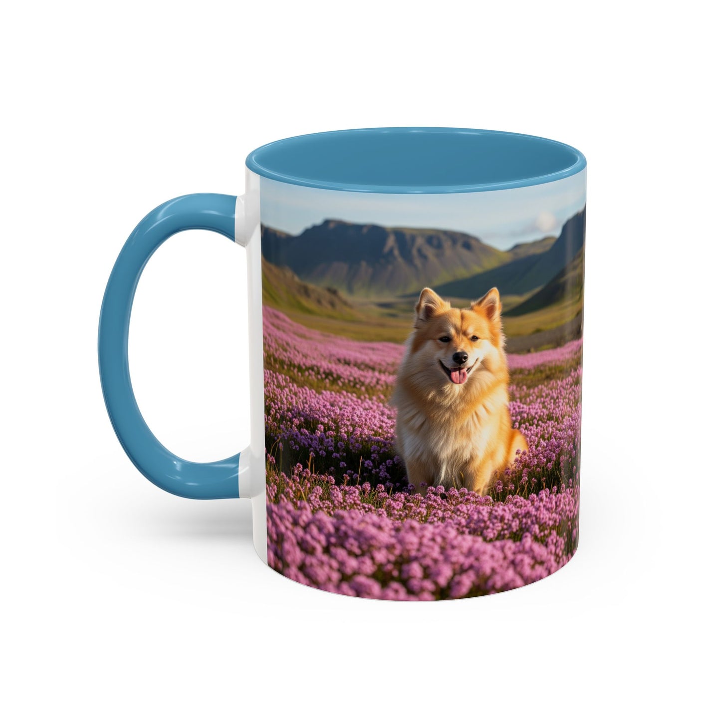 Icelandic Sheepdog Accent Coffee Mug - Perfect Gift for Dog Lovers