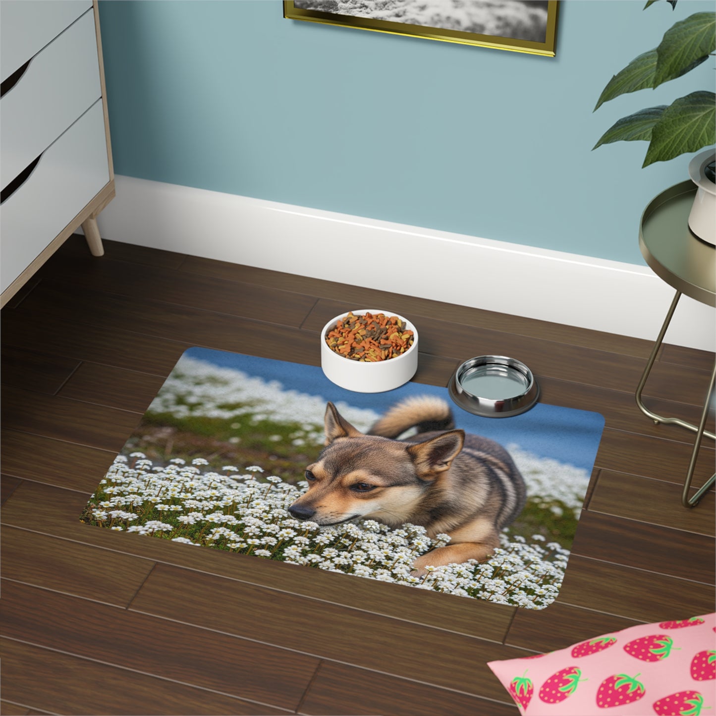 Pet Food Mat (12x18) - Norwegian Lundehund