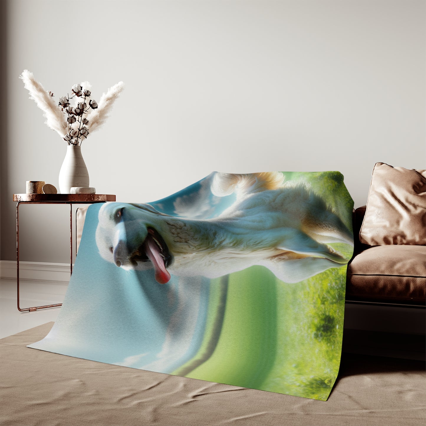 Kuvasz Sweatshirt Blanket