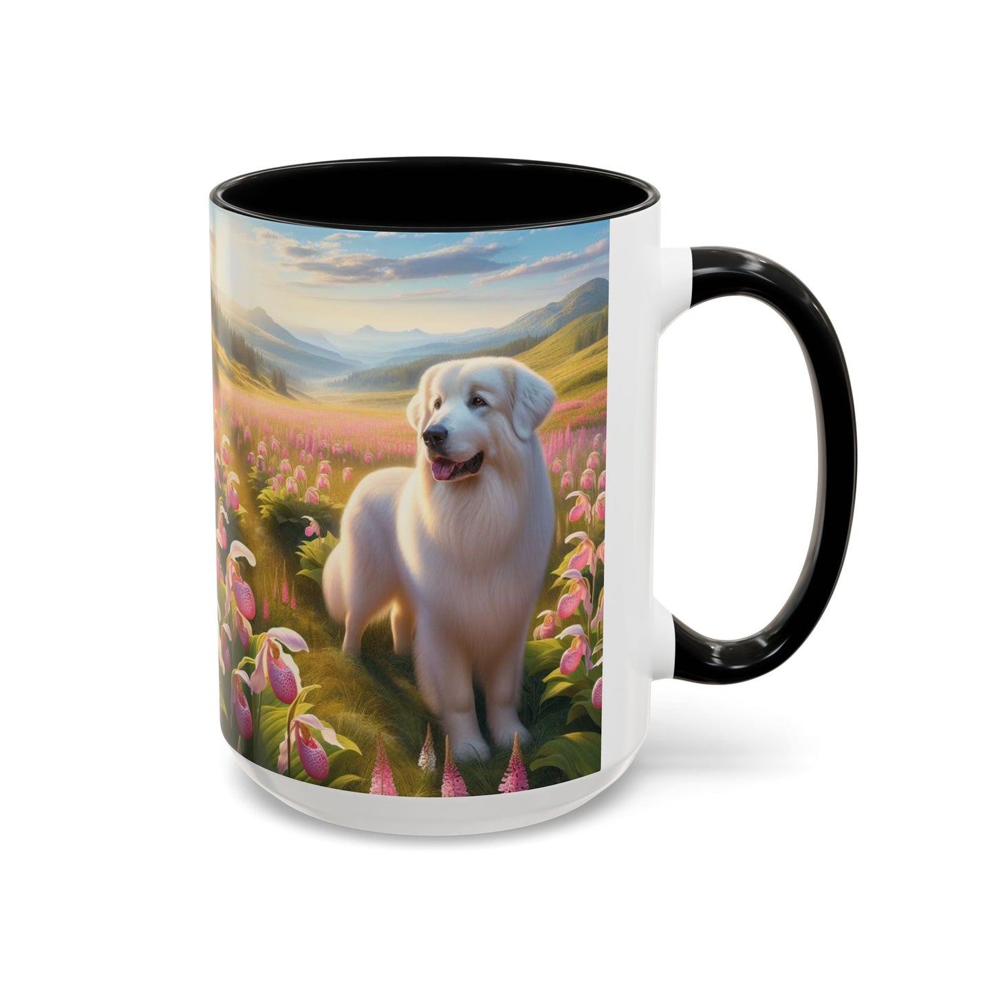 Great Pyrenees Accent Coffee Mug - Perfect Gift for Dog Lovers
