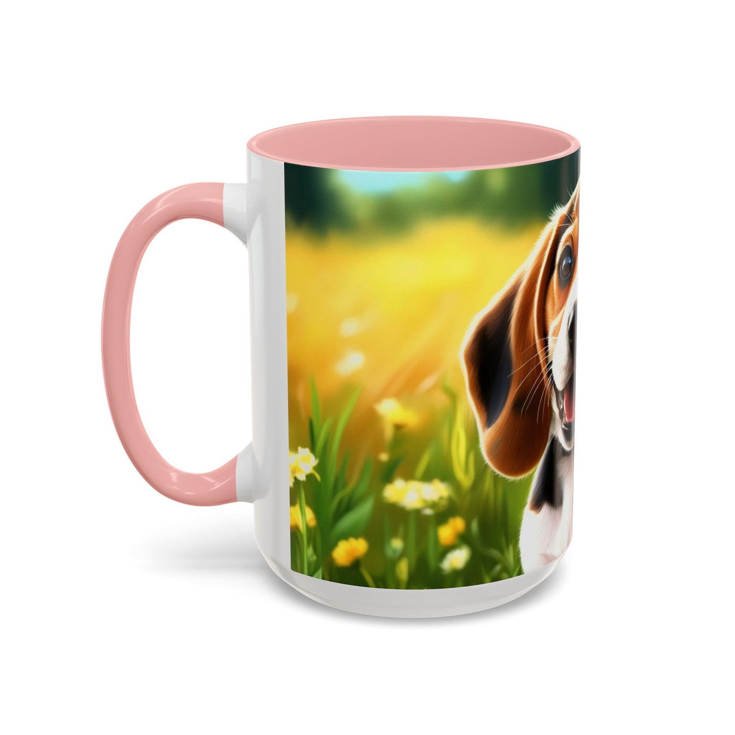 Beagle Accent Coffee Mug - Perfect Gift for Dog Lovers