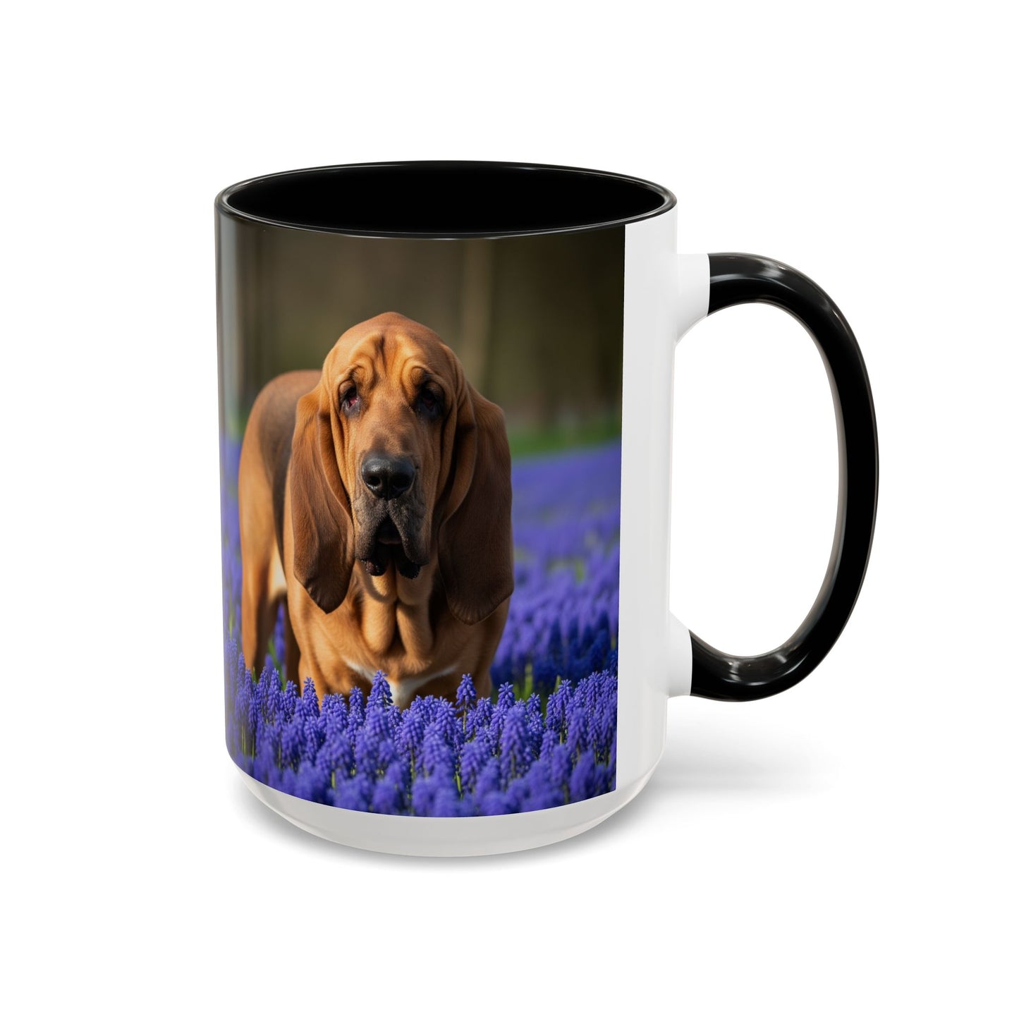 Bloodhound Accent Coffee Mug - Perfect Gift for Dog Lovers