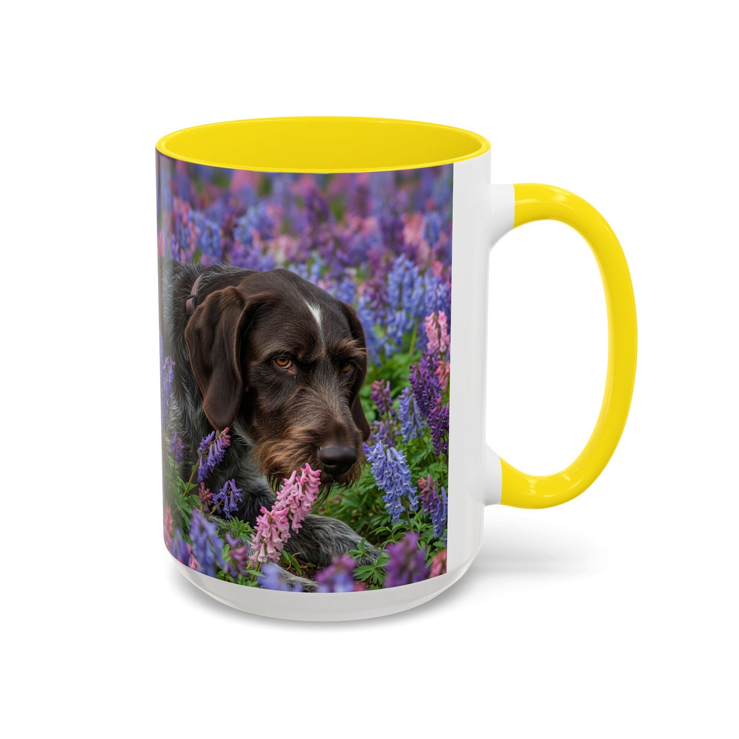 Wirehaired Slovakian Pointer Accent Coffee Mug - Perfect Gift for Dog Lovers