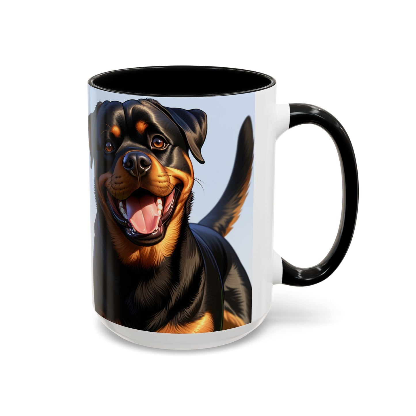 Rottweiler Accent Coffee Mug - Perfect Gift for Dog Lovers