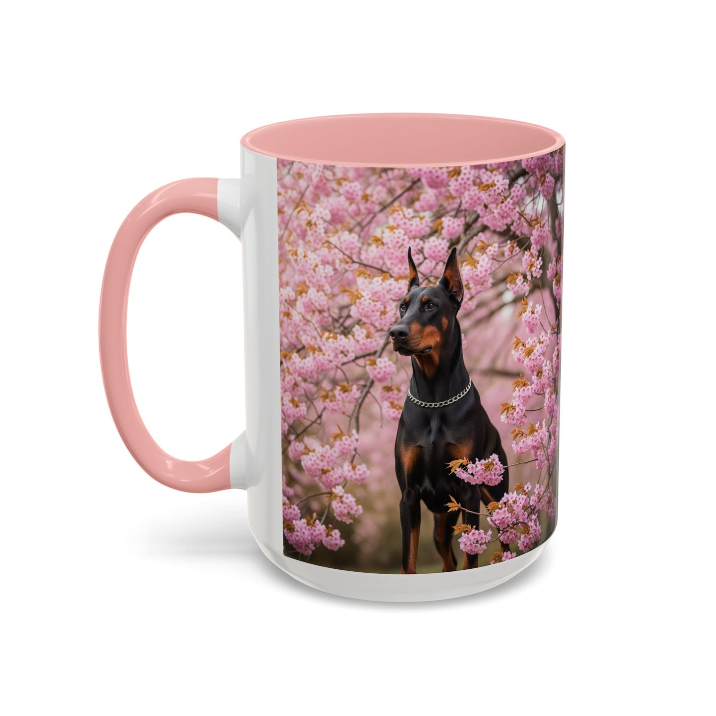 Doberman Accent Coffee Mug - Perfect Gift for Dog Lovers