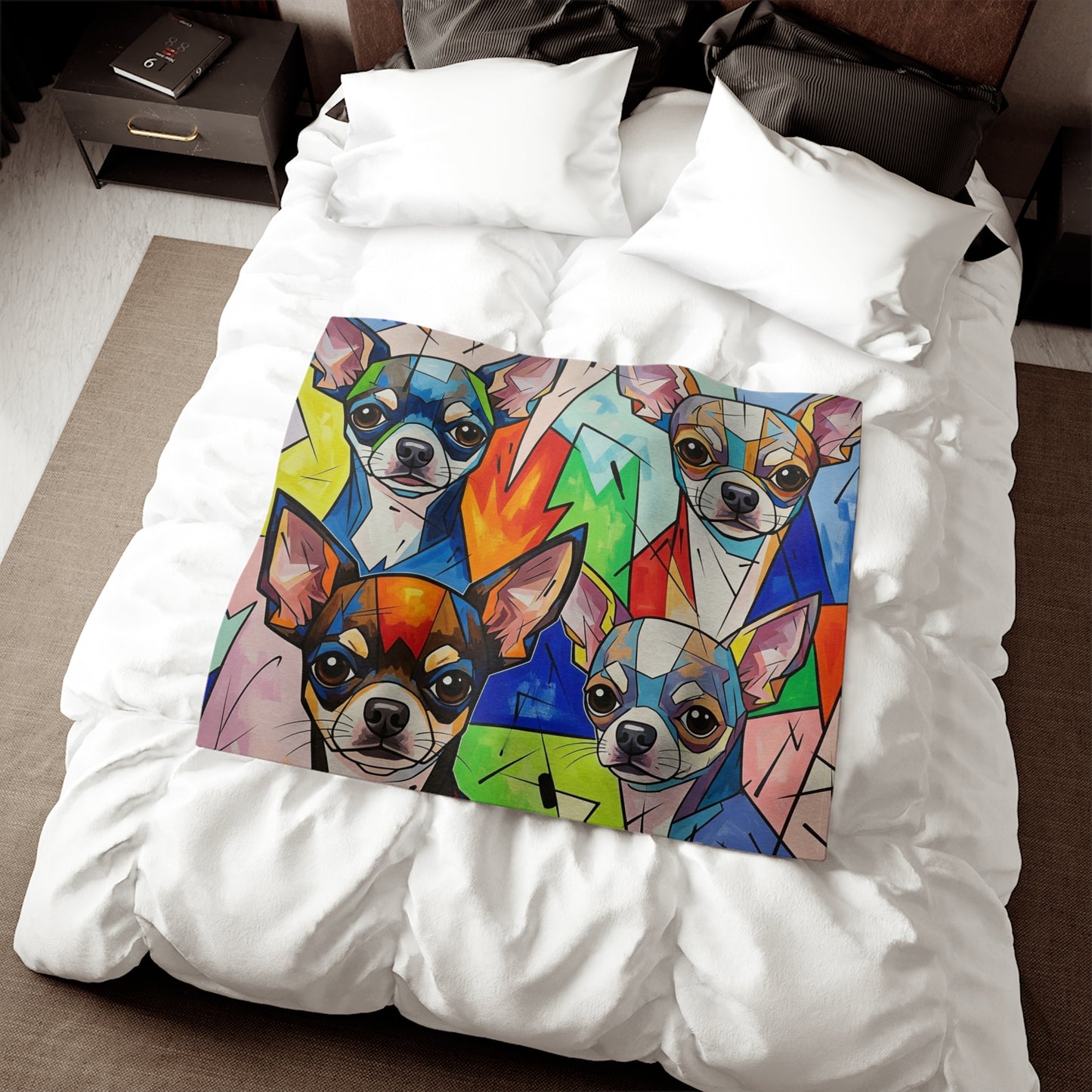 Chihuahua Sweatshirt Blanket