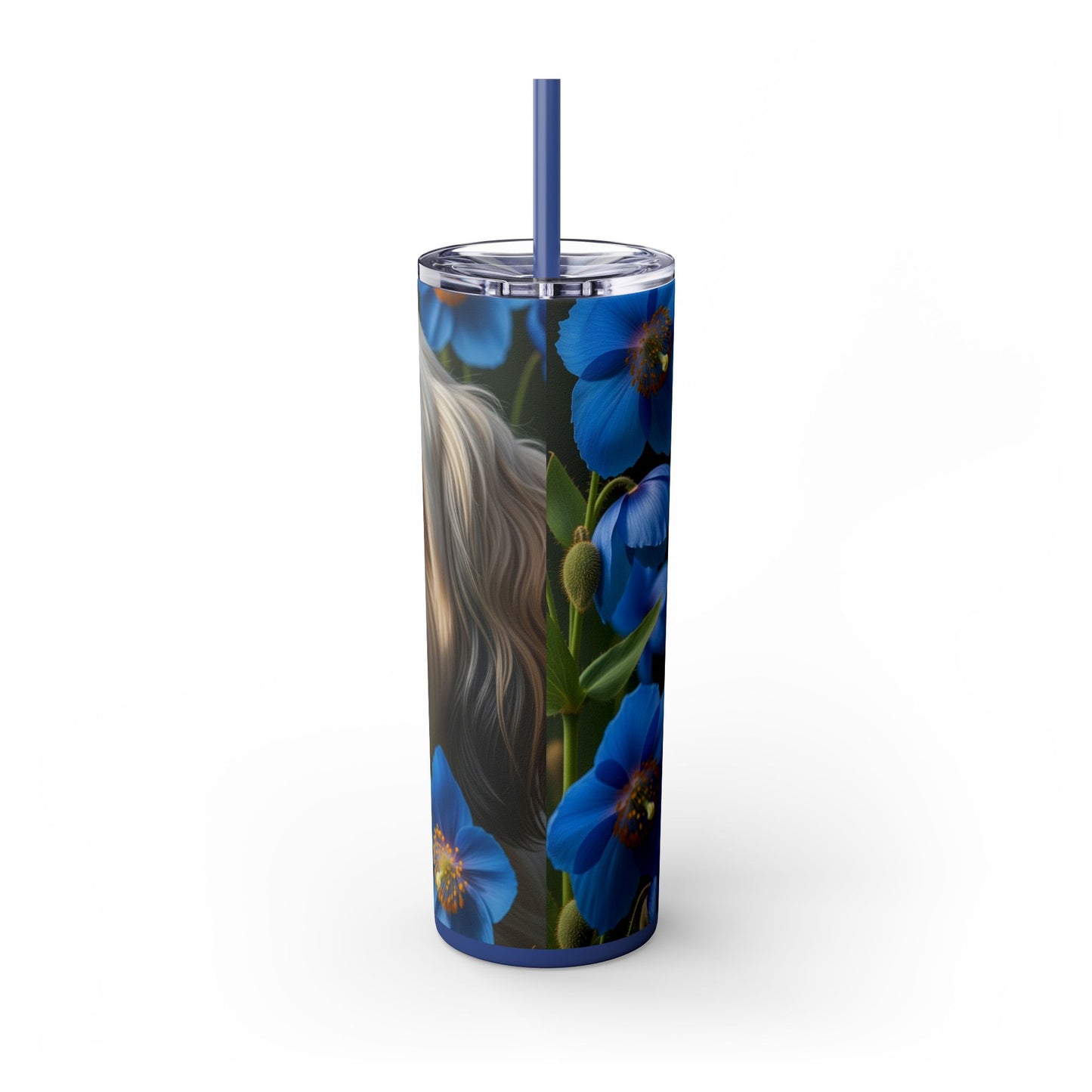 Lhasalier Tumbler with Straw, 20oz