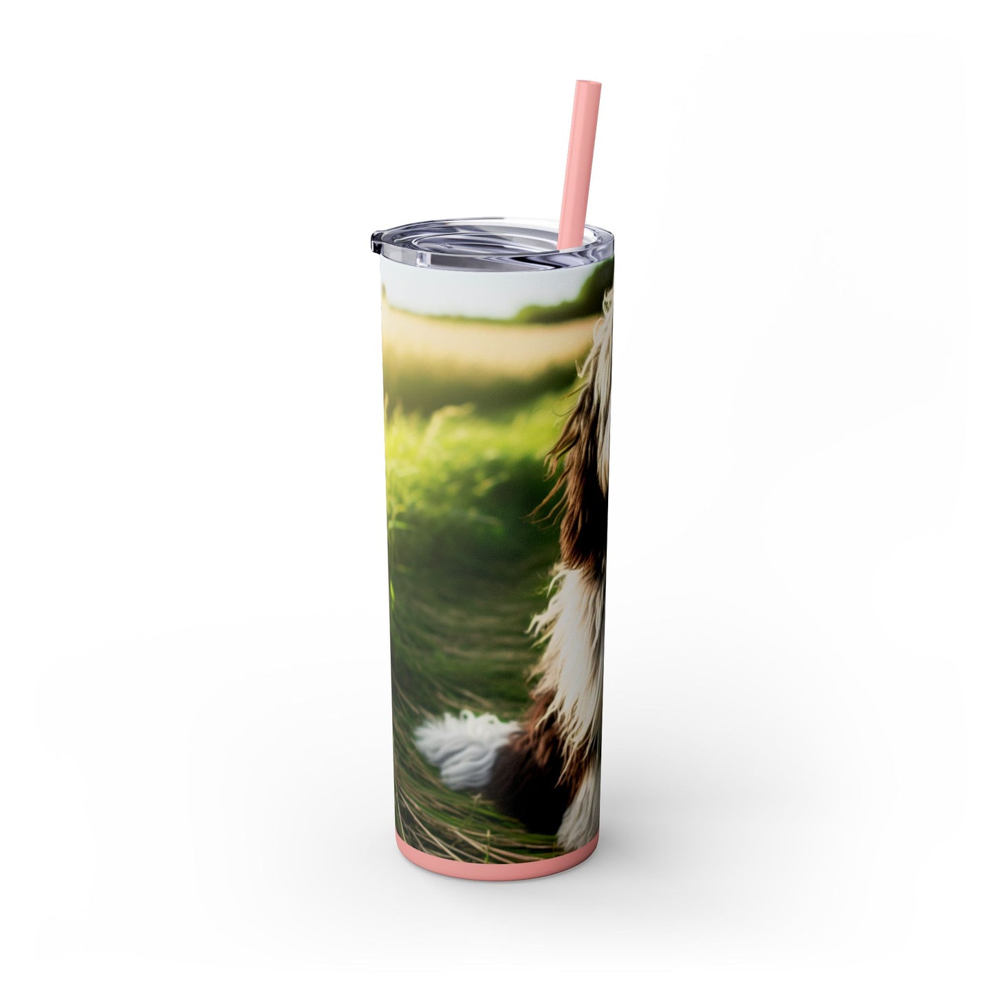 Schapendoes Tumbler with Straw, 20oz