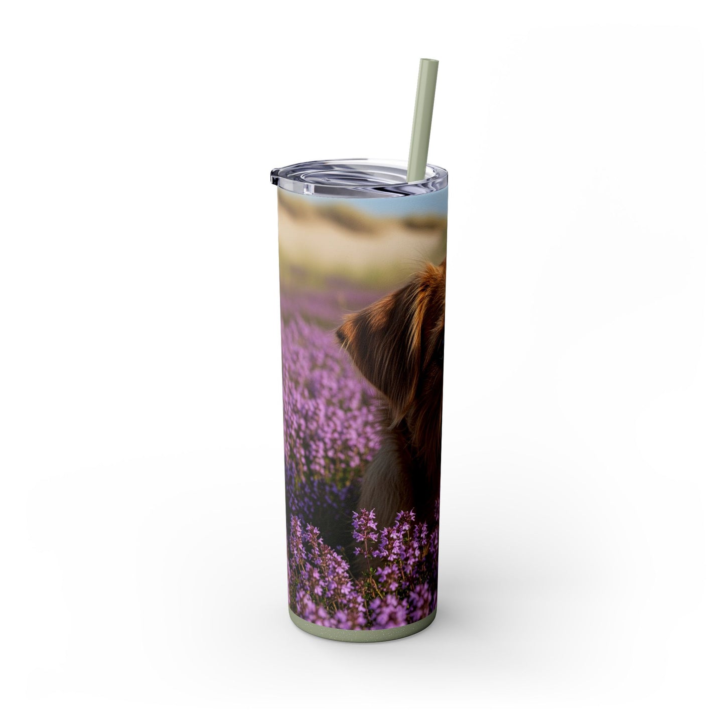 Griffon Bruxellois Tumbler with Straw, 20oz
