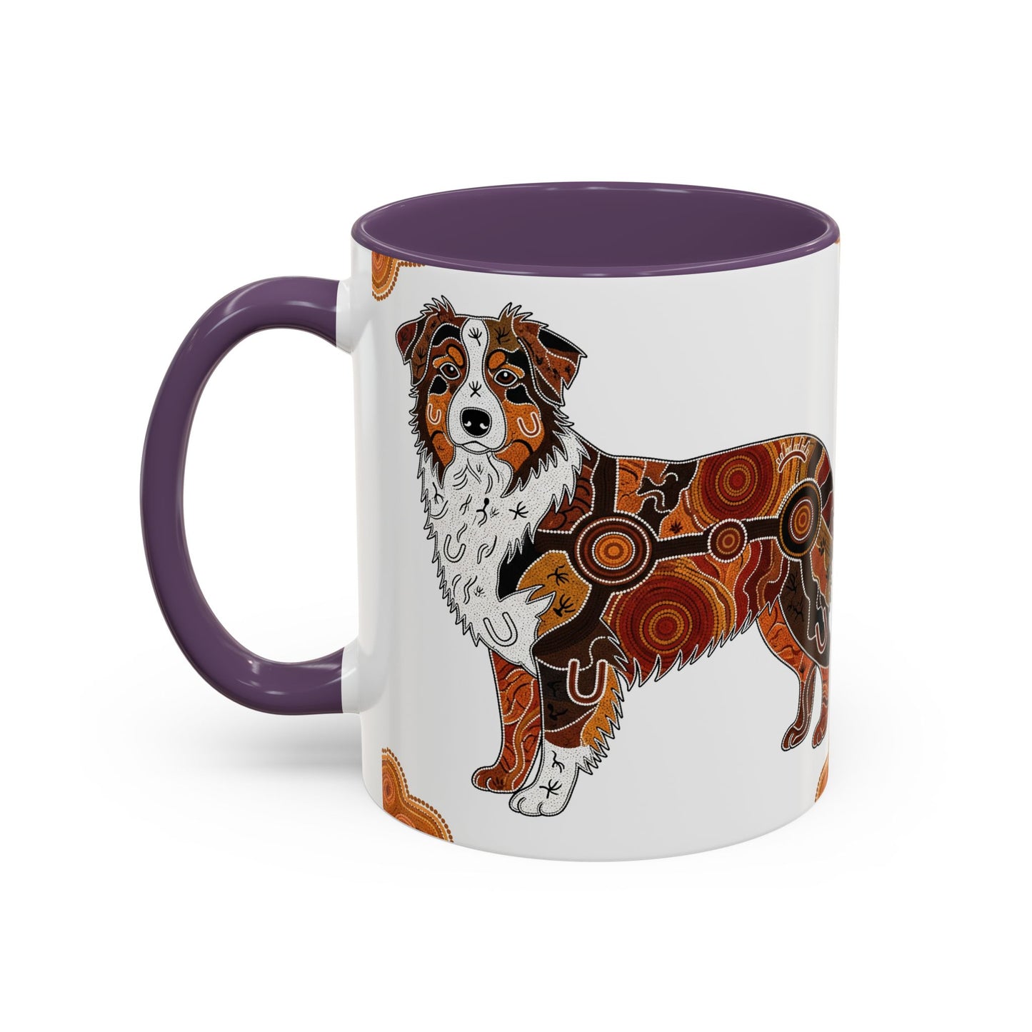 Australian Shepherd Accent Coffee Mug - Perfect Gift for Dog Lovers