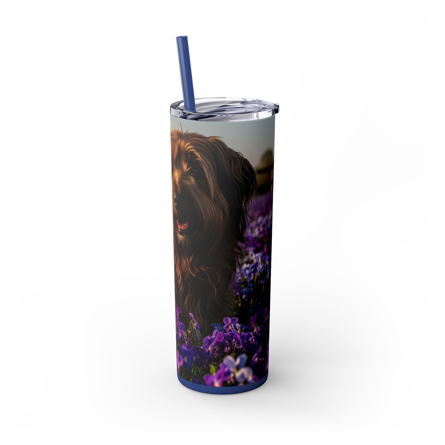 Briard Tumbler with Straw, 20oz