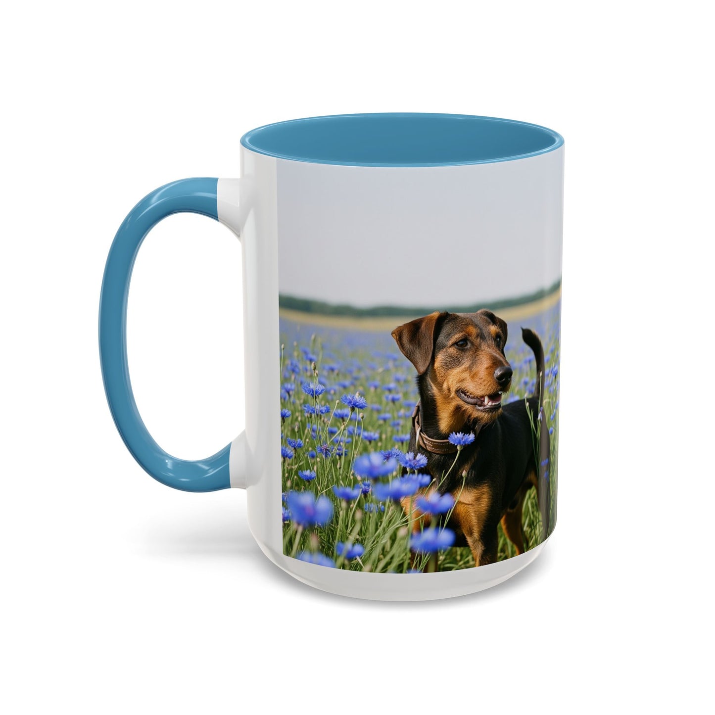 Deutscher Jagdterrier Accent Coffee Mug - Perfect Gift for Dog Lovers