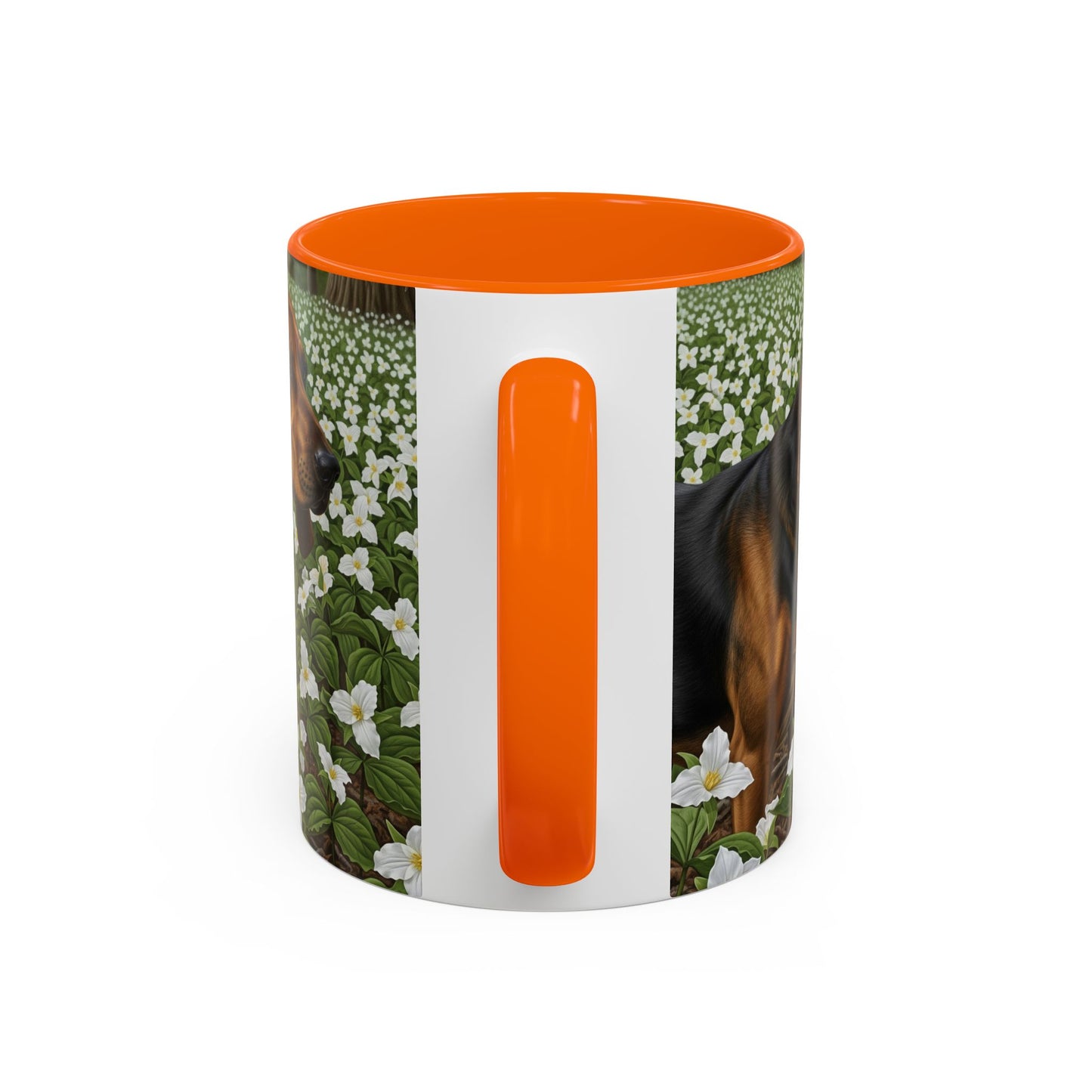 Treeing Walker Coonhound Accent Coffee Mug - Perfect Gift for Dog Lovers