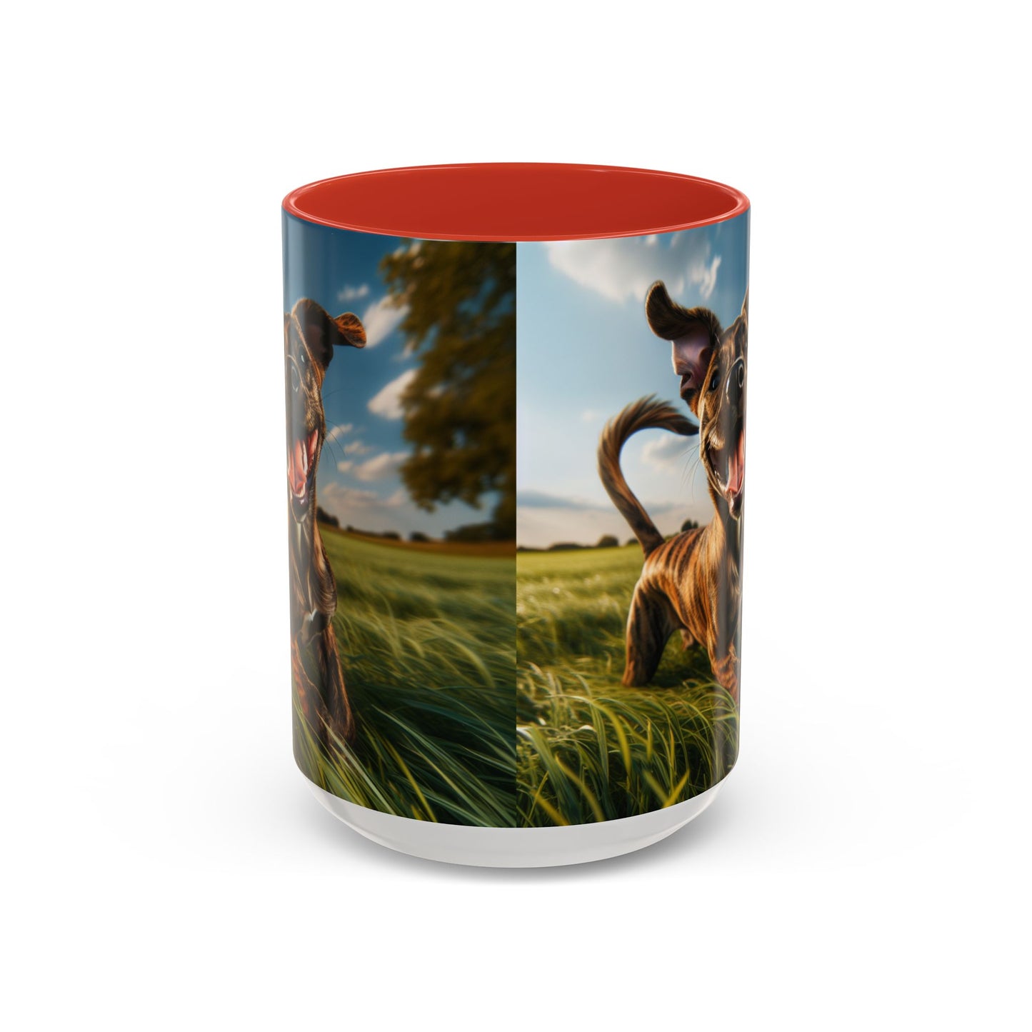Treeing Tennessee Brindle Accent Coffee Mug - Perfect Gift for Dog Lovers