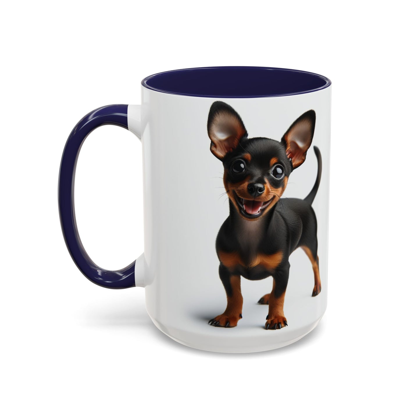 Miniature Pinscher Accent Coffee Mug - Perfect Gift for Dog Lovers