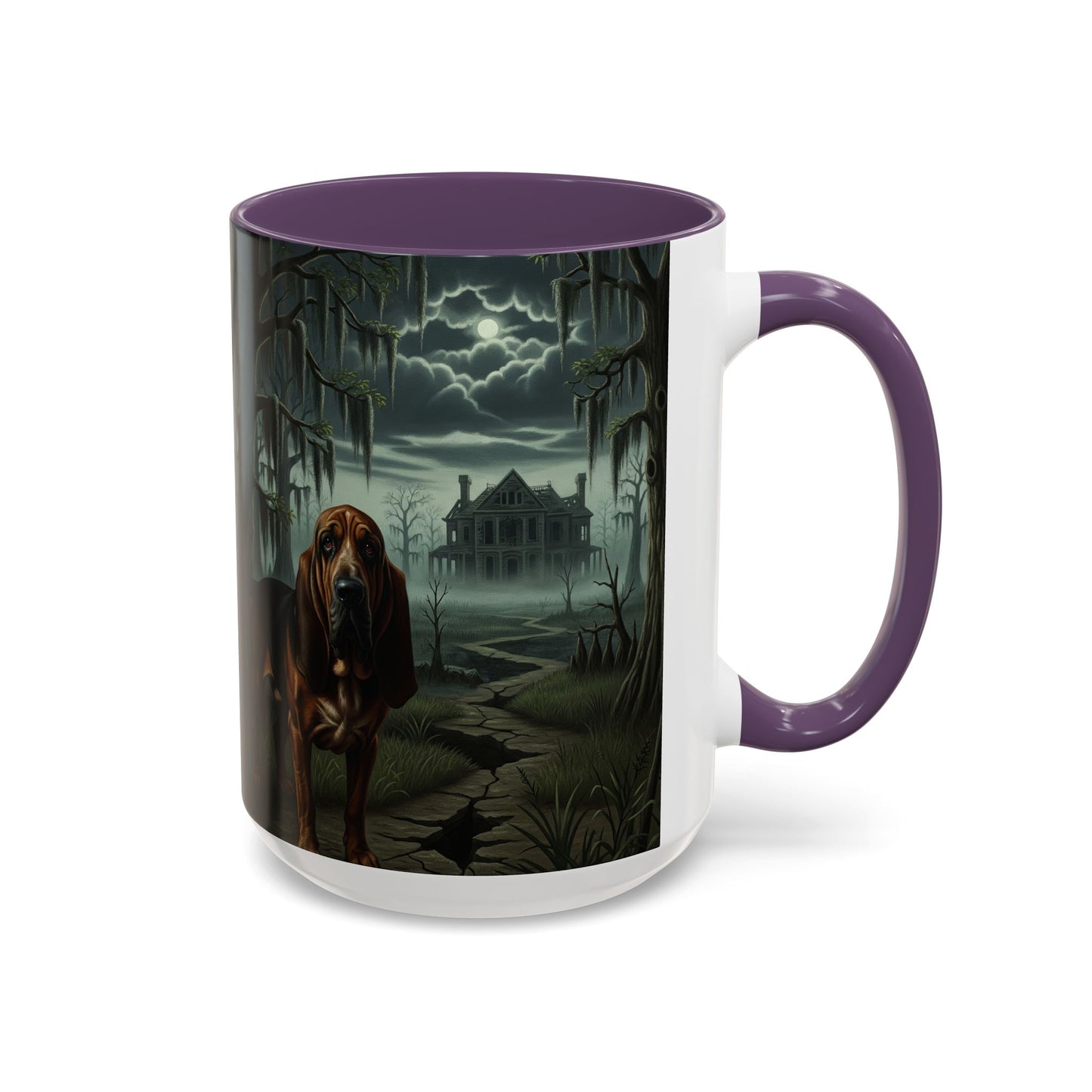 Bloodhound Accent Coffee Mug - Perfect Gift for Dog Lovers