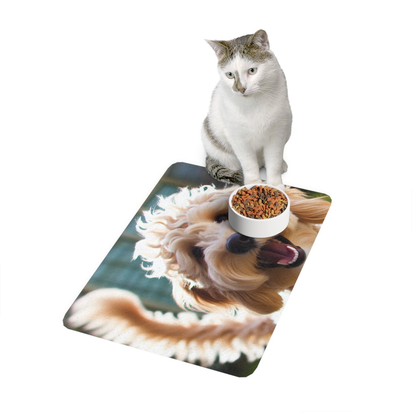 Pet Food Mat (12x18) - Groodle