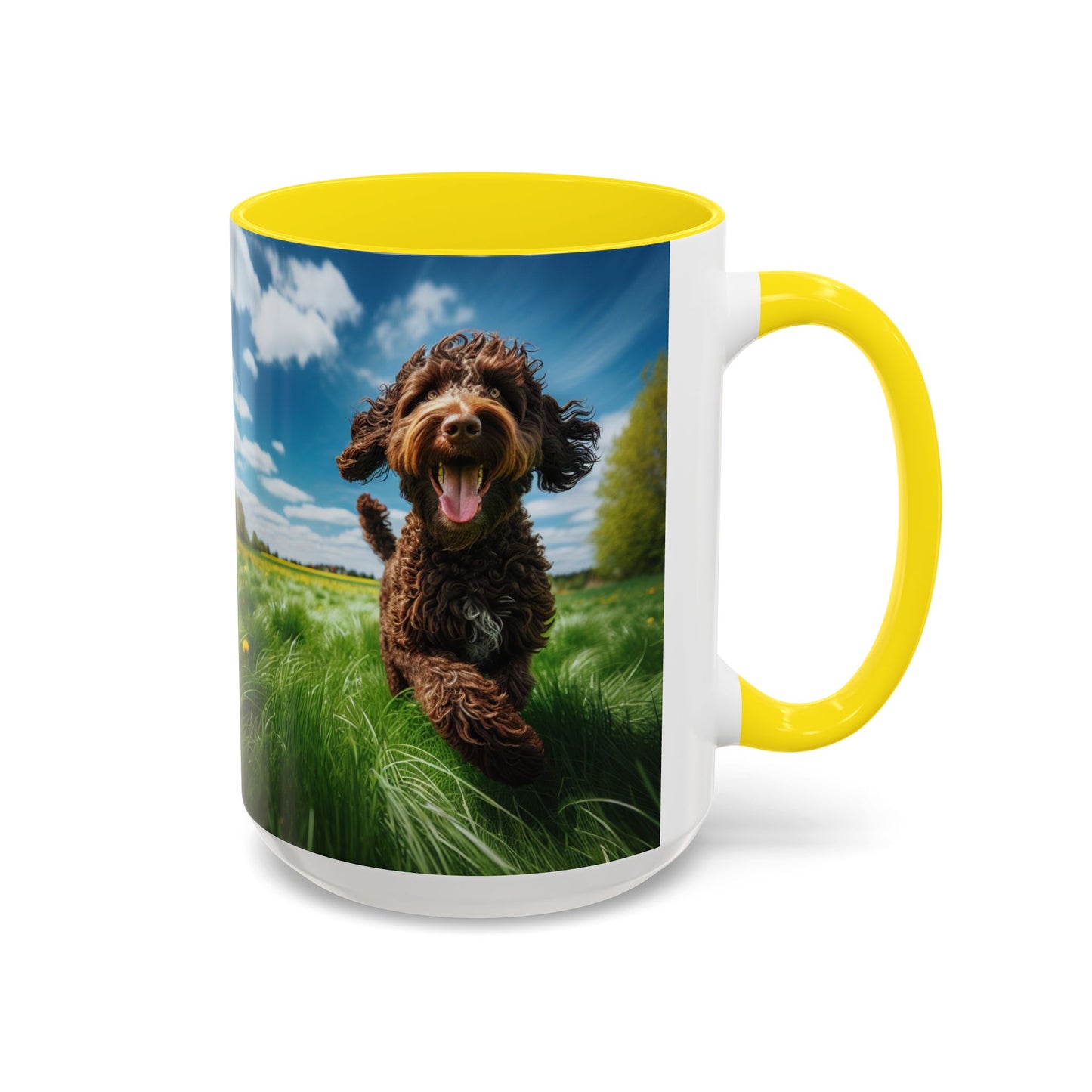 Wetterhoun Accent Coffee Mug - Perfect Gift for Dog Lovers
