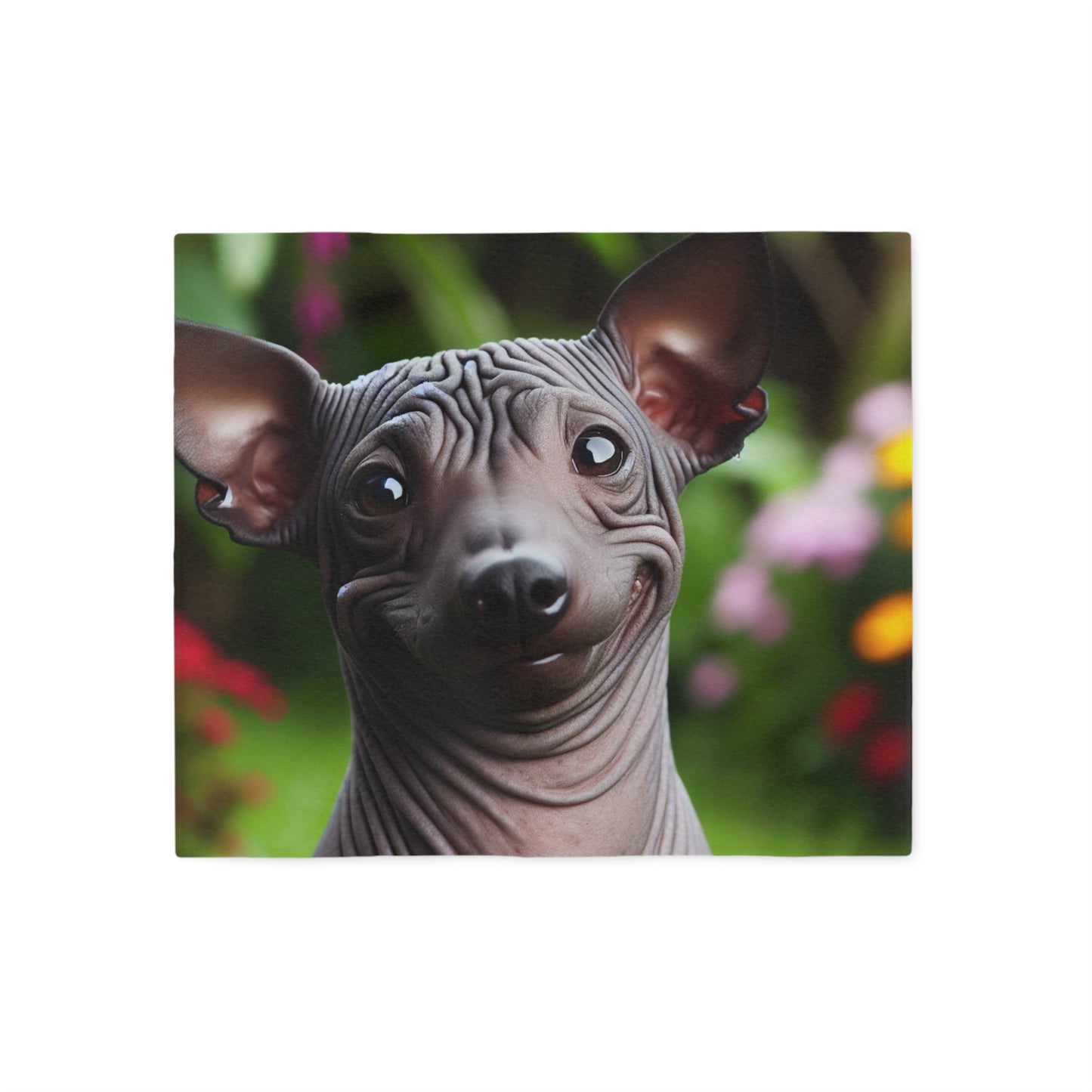 Peruvian Hairless Dog Sweatshirt Blanket