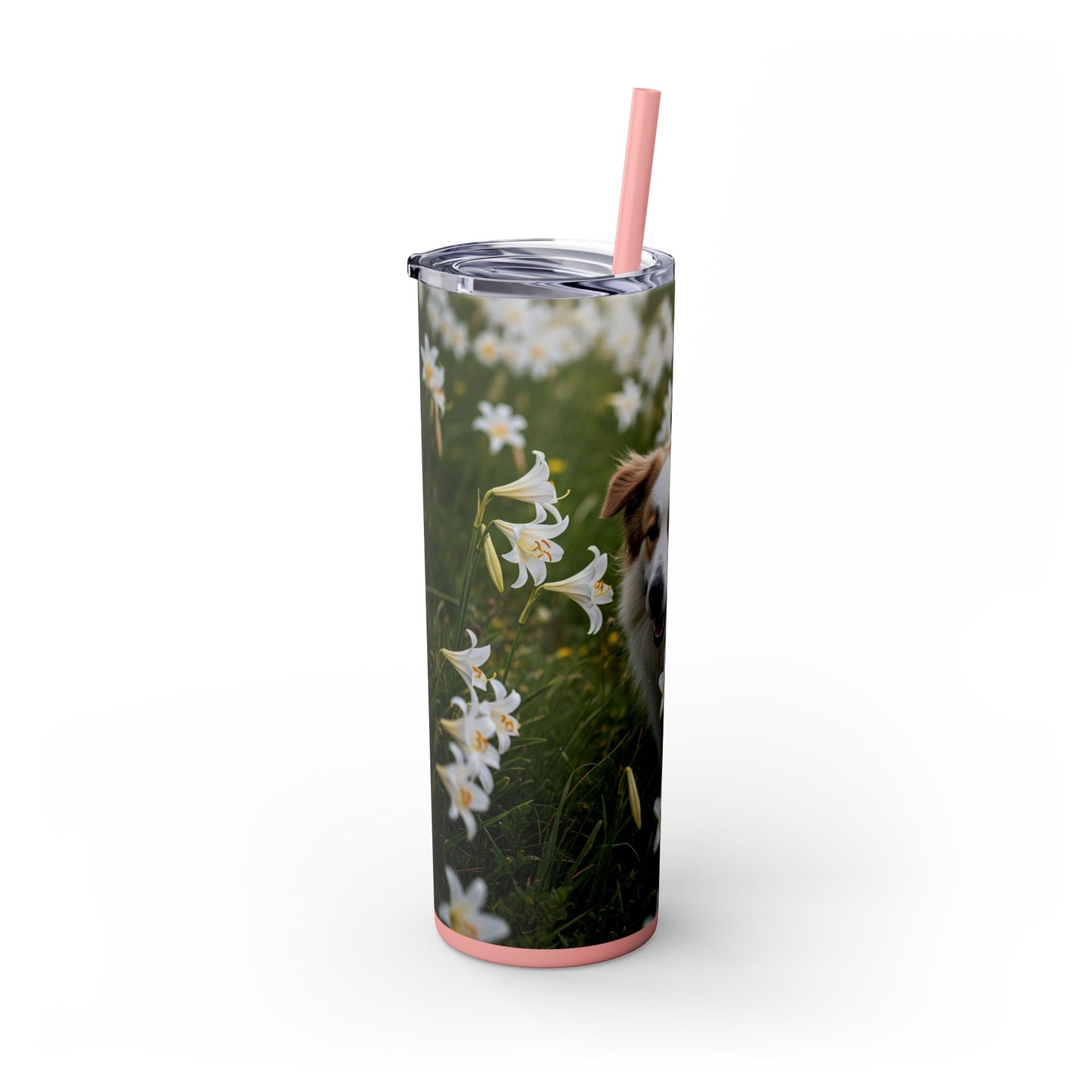 Pyrenean Shepherd Tumbler with Straw, 20oz