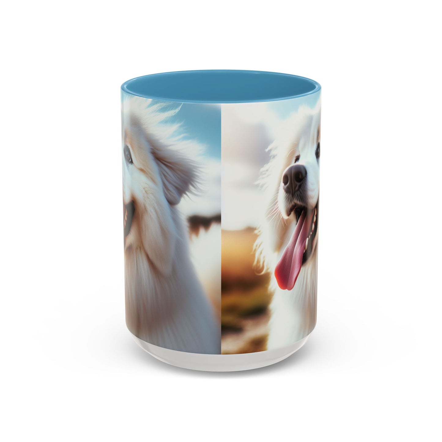 Pyrenean Mountain Dog Accent Coffee Mug - Perfect Gift for Dog Lovers