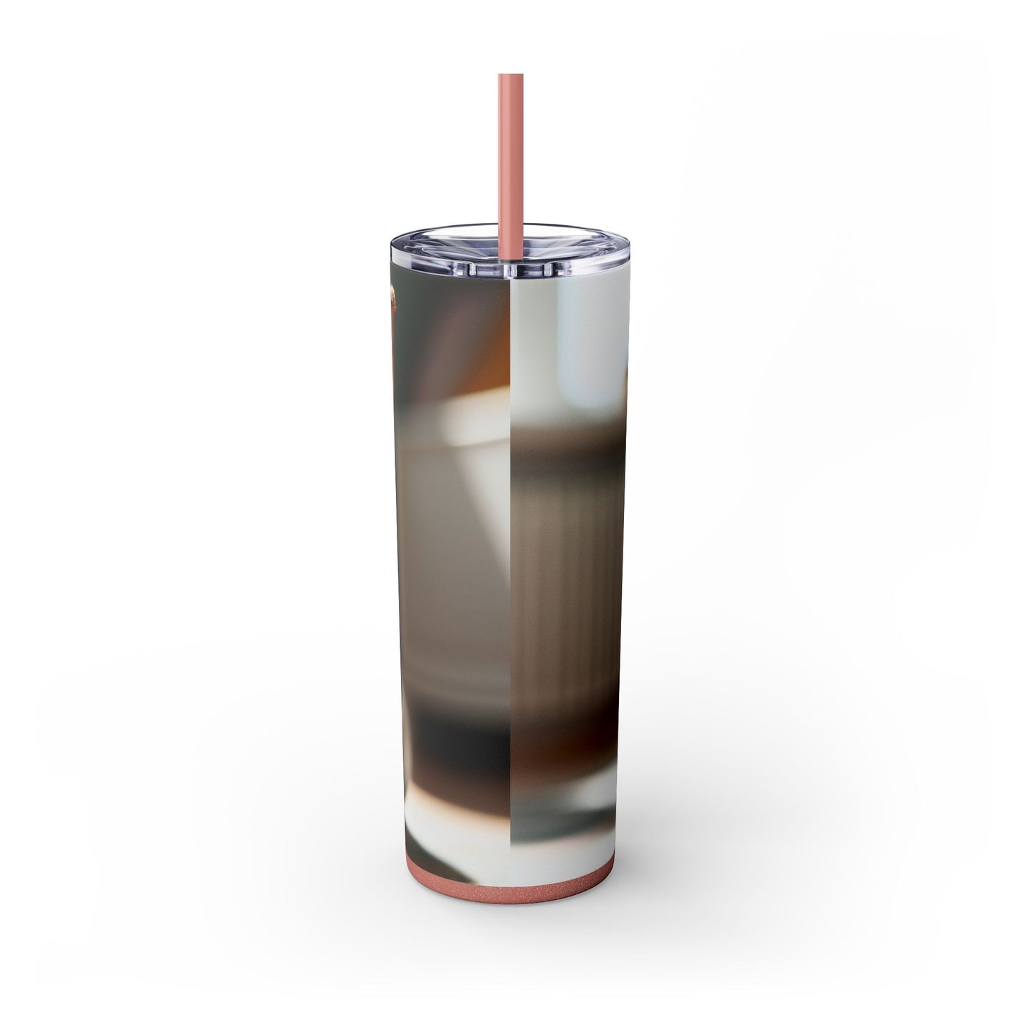 Toy Fox Terrier Tumbler with Straw, 20oz