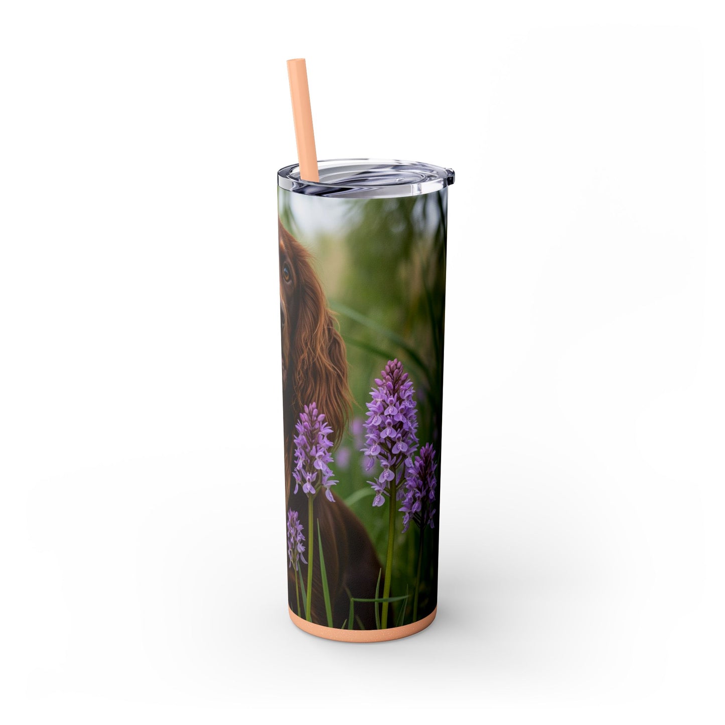Pont-Audemer Spaniel Tumbler with Straw, 20oz
