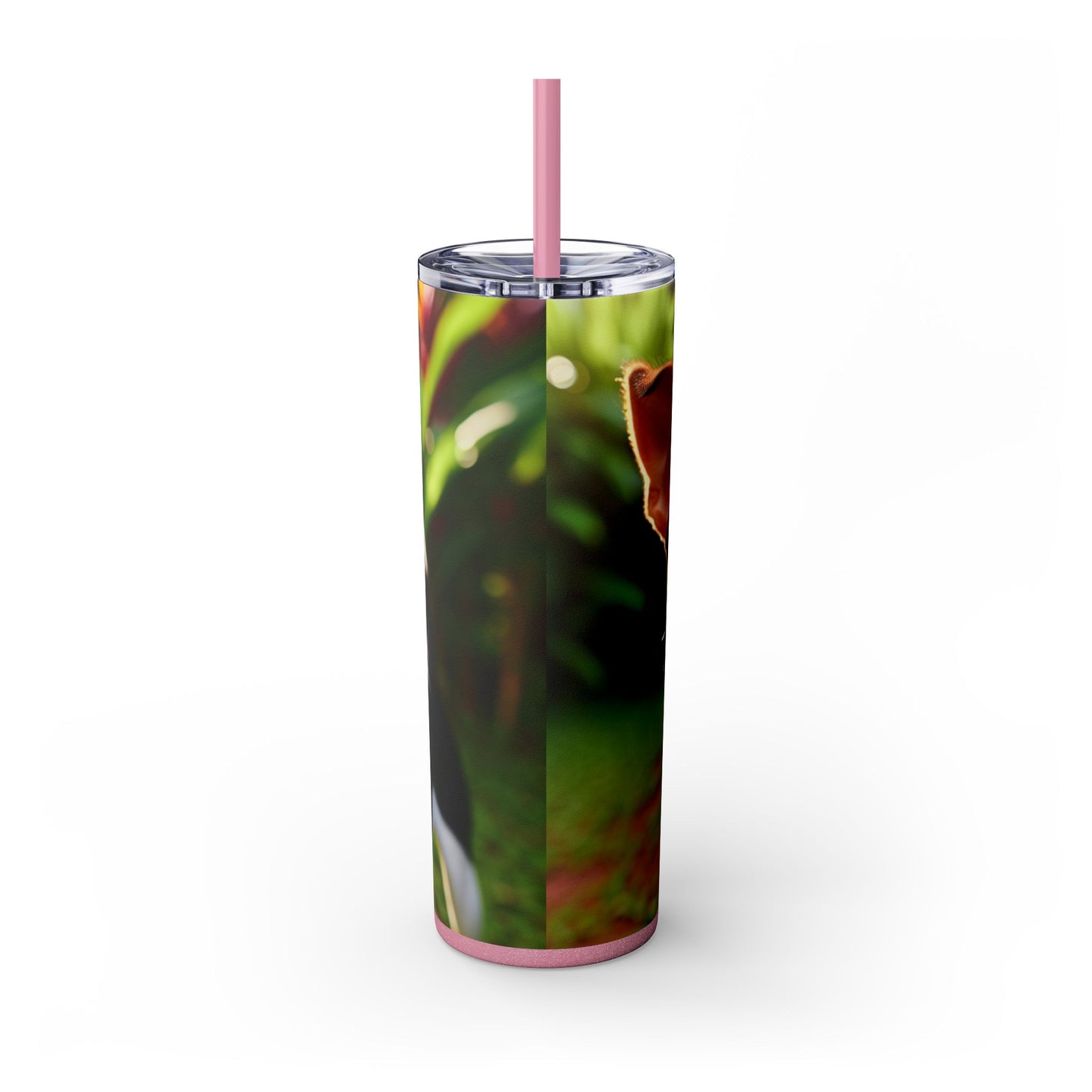Brazilian Terrier Tumbler with Straw, 20oz