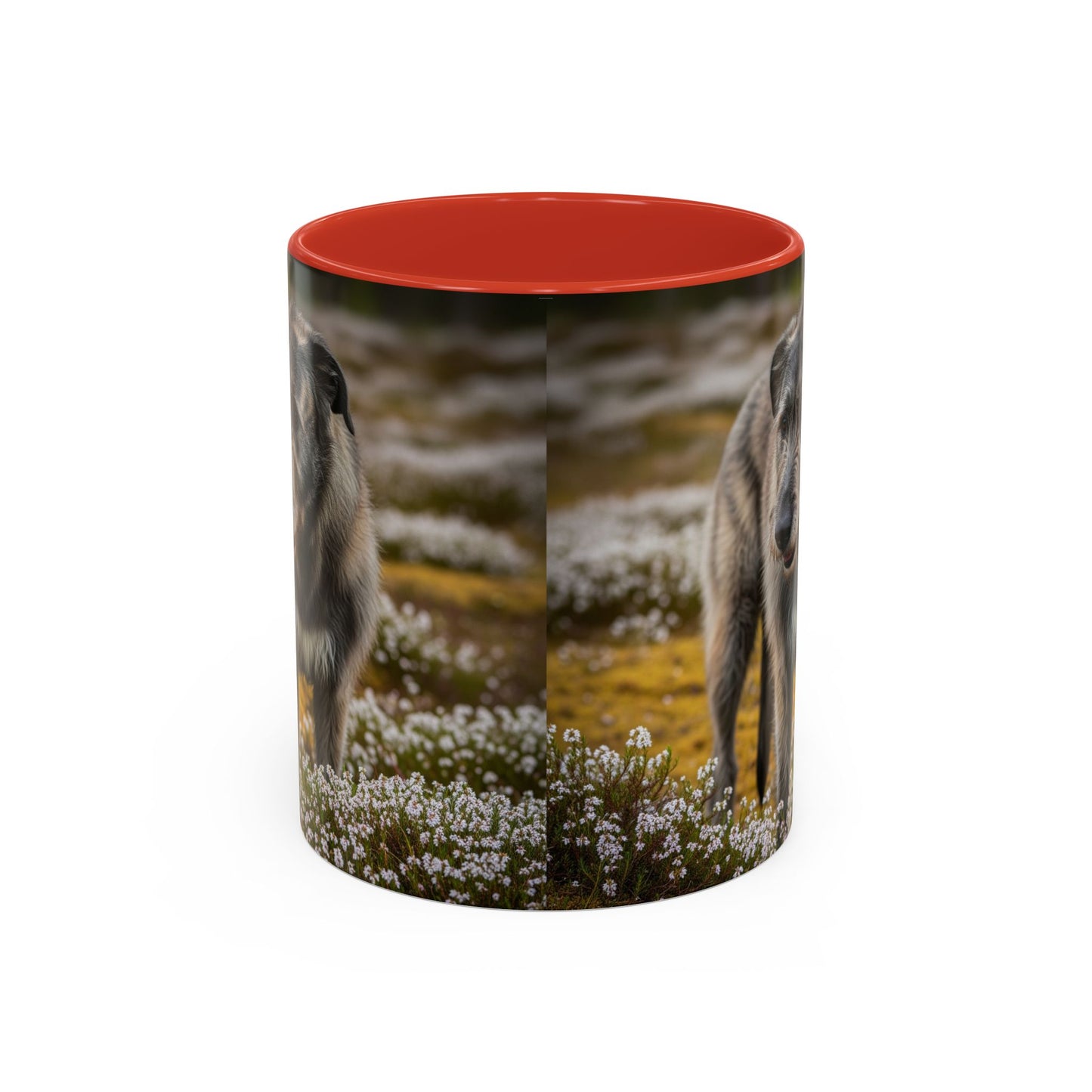 Irish Wolfhound Accent Coffee Mug - Perfect Gift for Dog Lovers