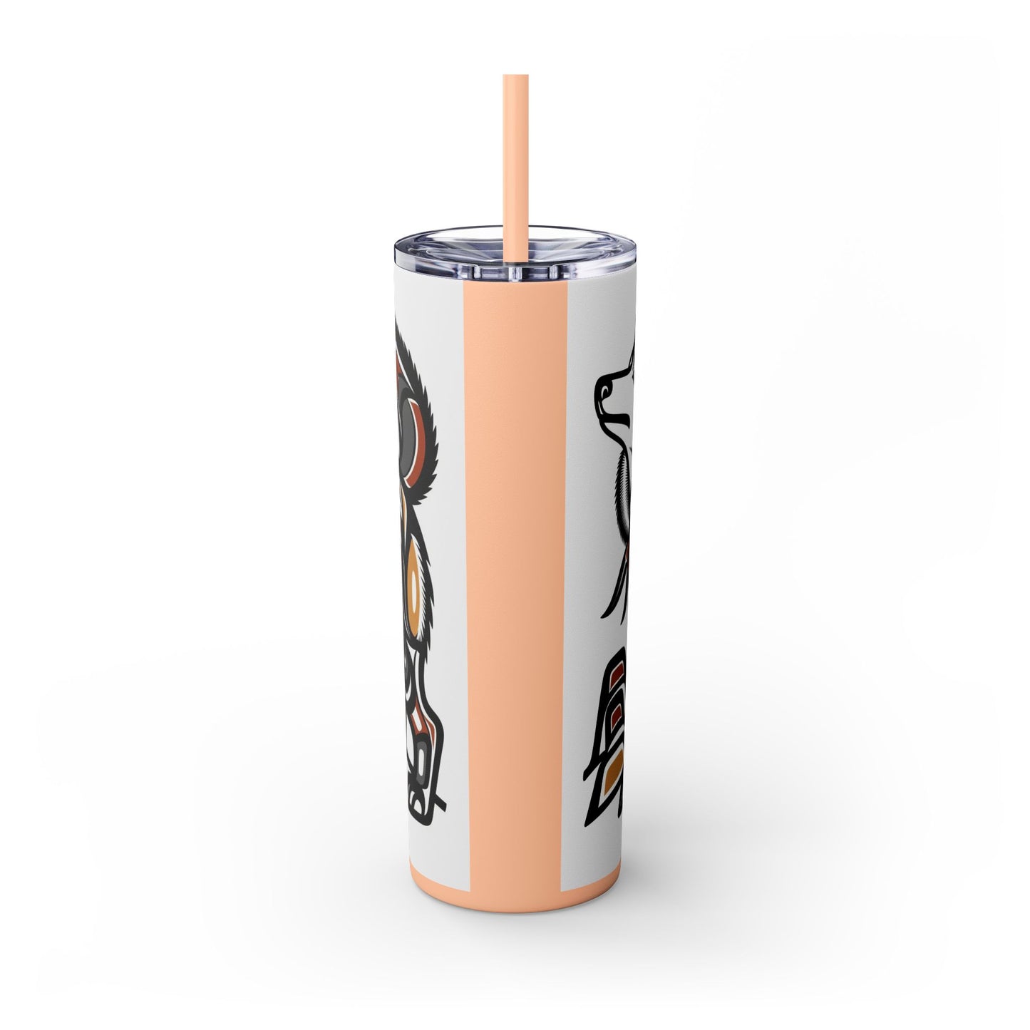 Siberian Husky Tumbler with Straw, 20oz