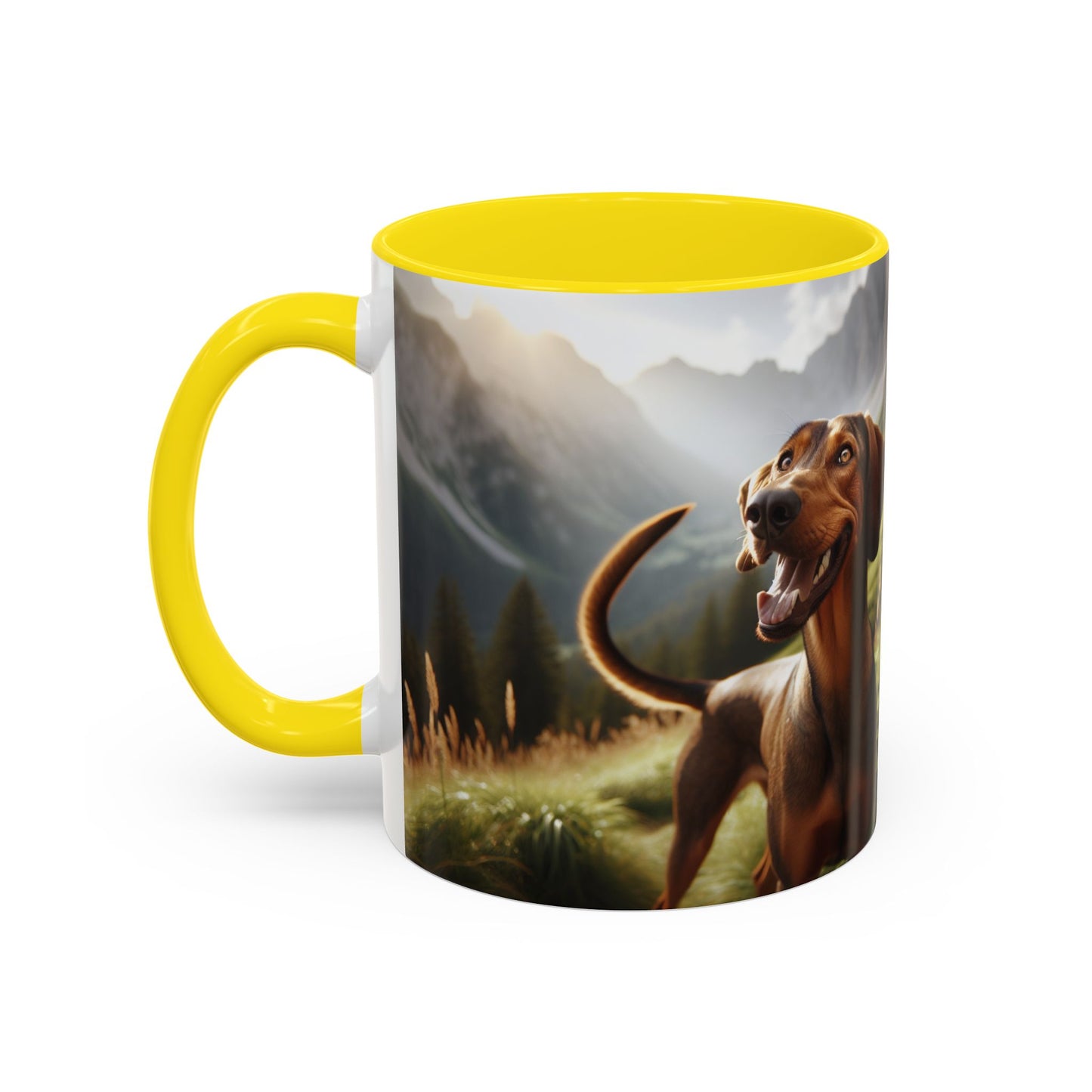 Bavarian Mountain Scent Hound Accent Coffee Mug - Perfect Gift for Dog Lovers