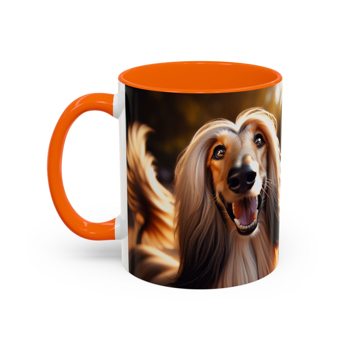 Afghan Hound Accent Coffee Mug - Perfect Gift for Dog Lovers