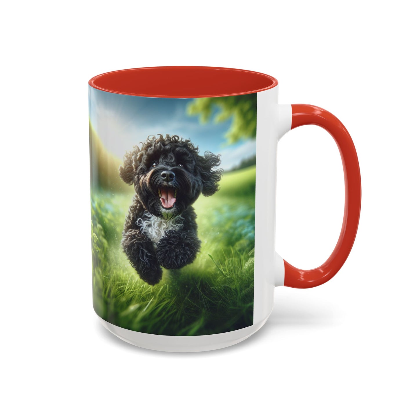 Portuguese Water Dog Accent Coffee Mug - Perfect Gift for Dog Lovers