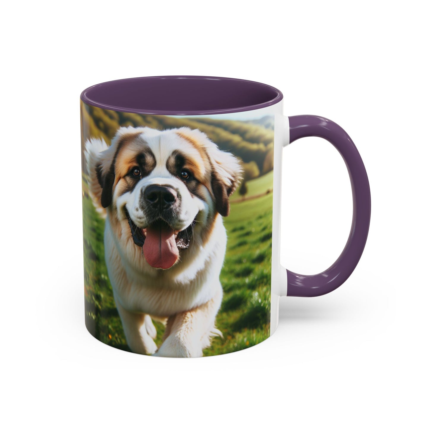 Pyrenean Mastiff Accent Coffee Mug - Perfect Gift for Dog Lovers