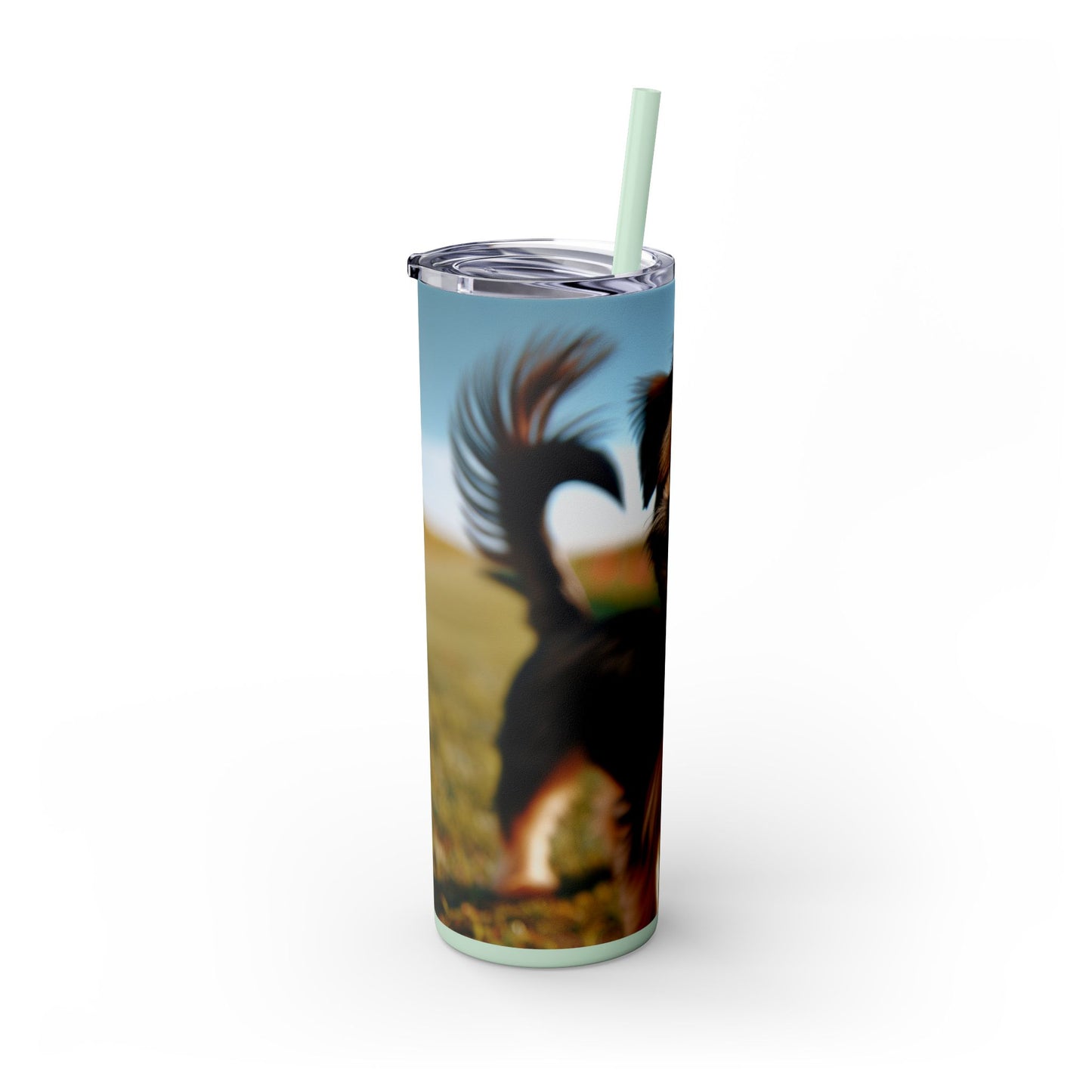 Griffon Bruxellois Tumbler with Straw, 20oz