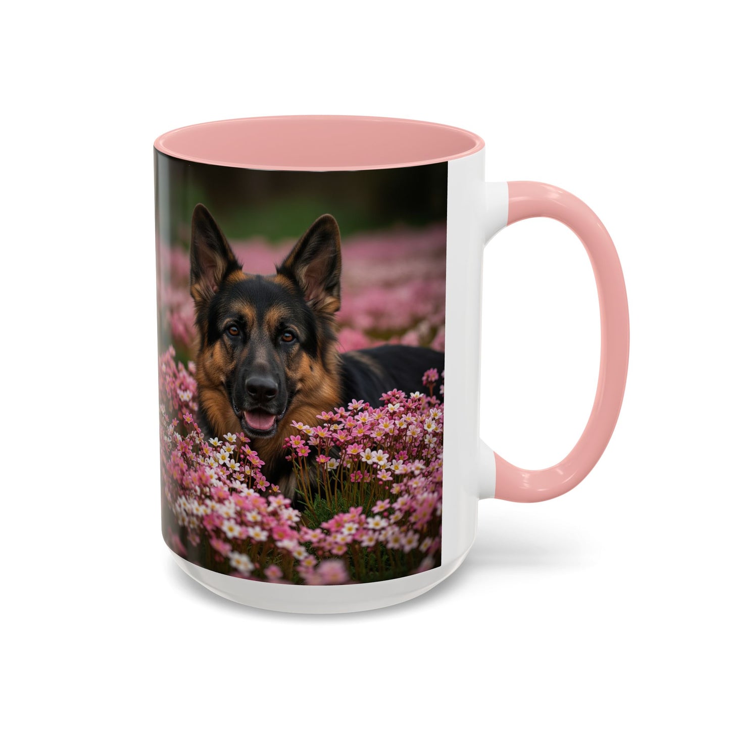 German Shepherd Accent Coffee Mug - Perfect Gift for Dog Lovers