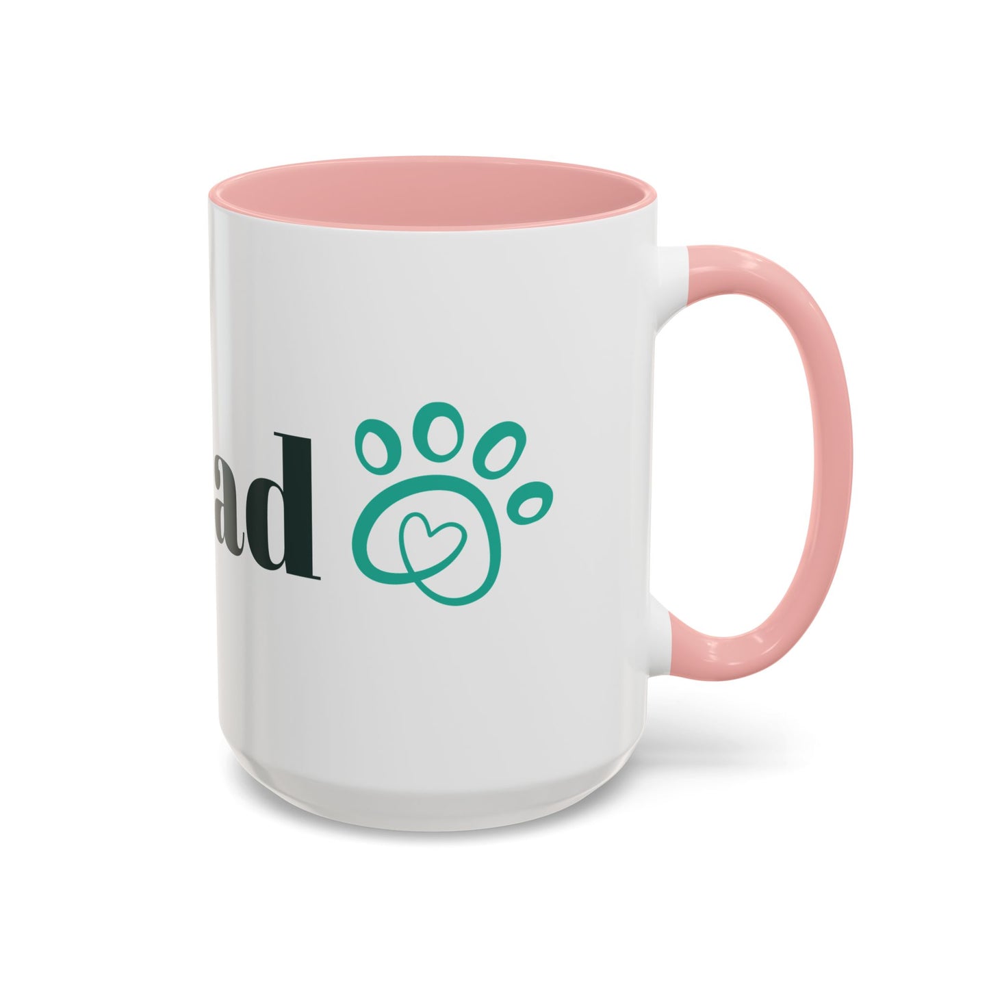 Dog Dad Accent Coffee Mug - Perfect Gift for Dog Lovers