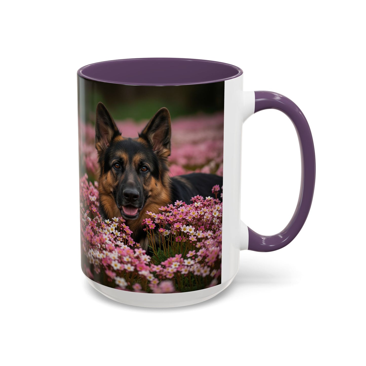 German Shepherd Accent Coffee Mug - Perfect Gift for Dog Lovers