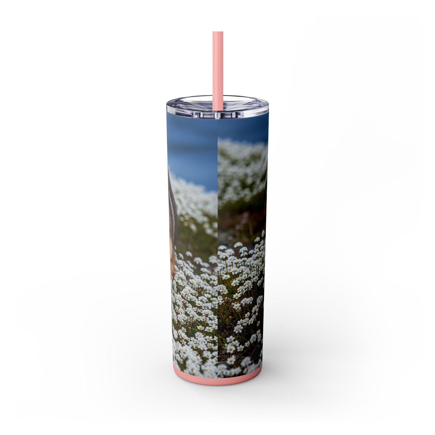 Norwegian Lundehund Tumbler with Straw, 20oz