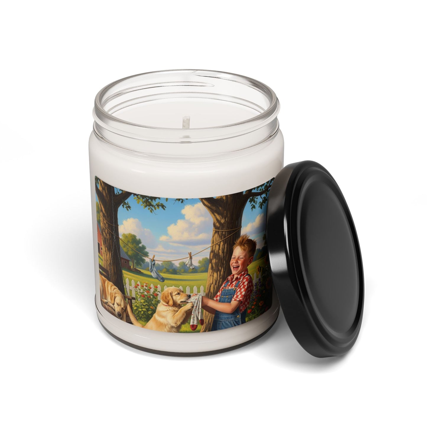 Golden Retriever- Scented Soy Candle, 9oz