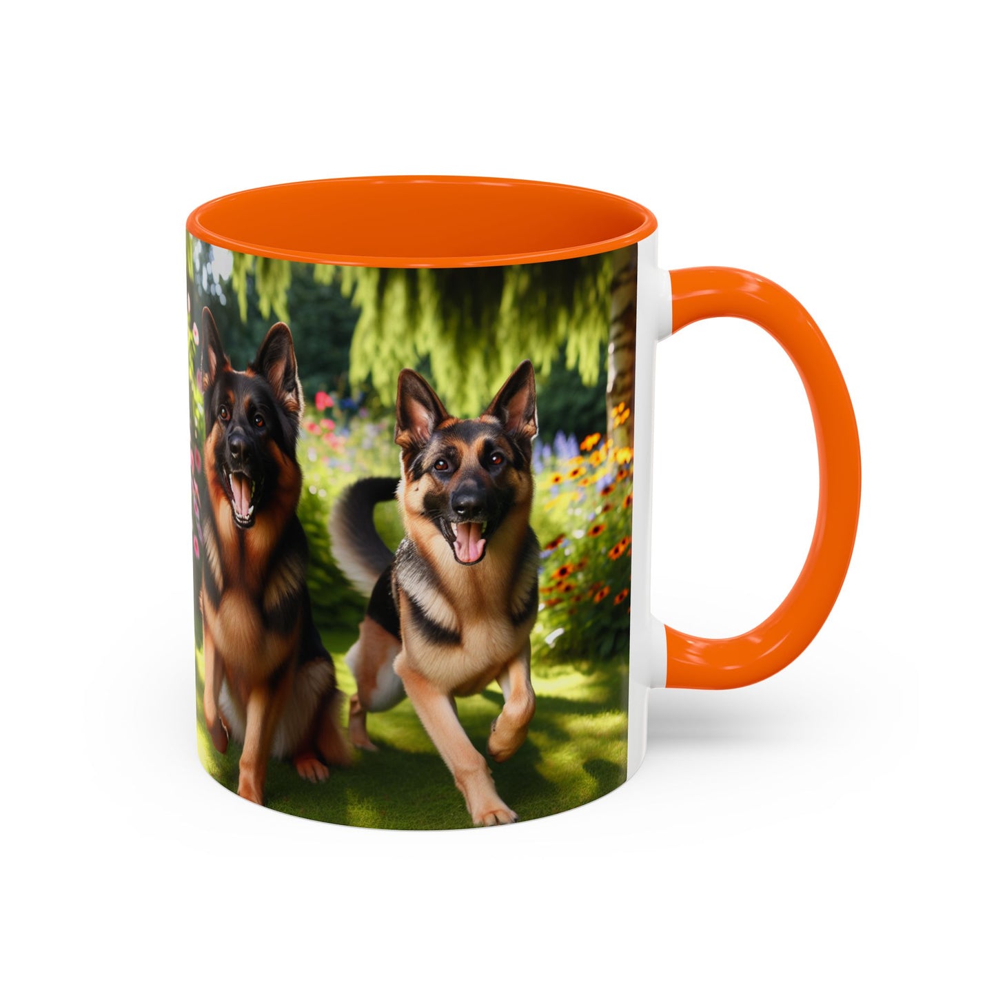 German Shepherd Accent Coffee Mug - Perfect Gift for Dog Lovers