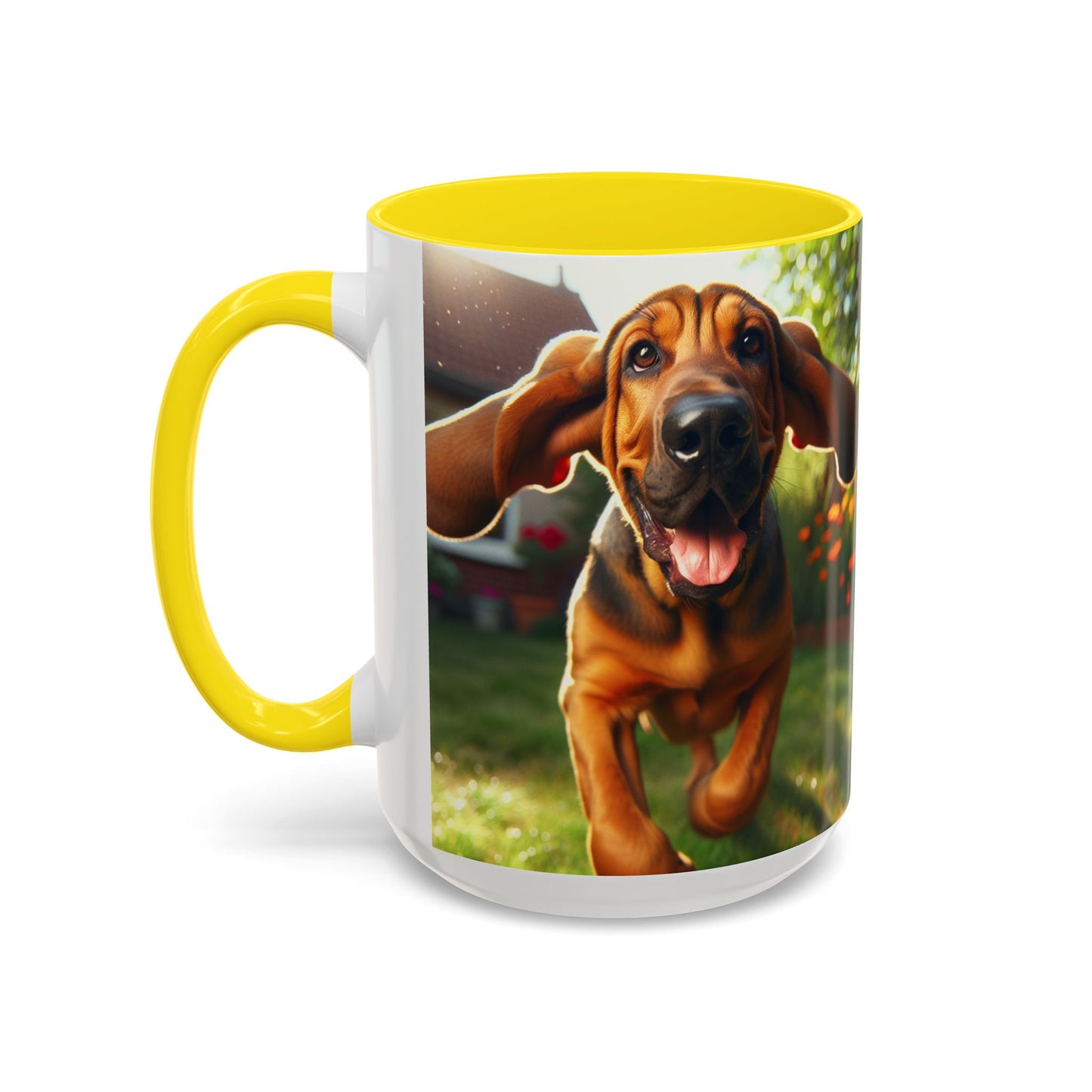 Bloodhound Accent Coffee Mug - Perfect Gift for Dog Lovers
