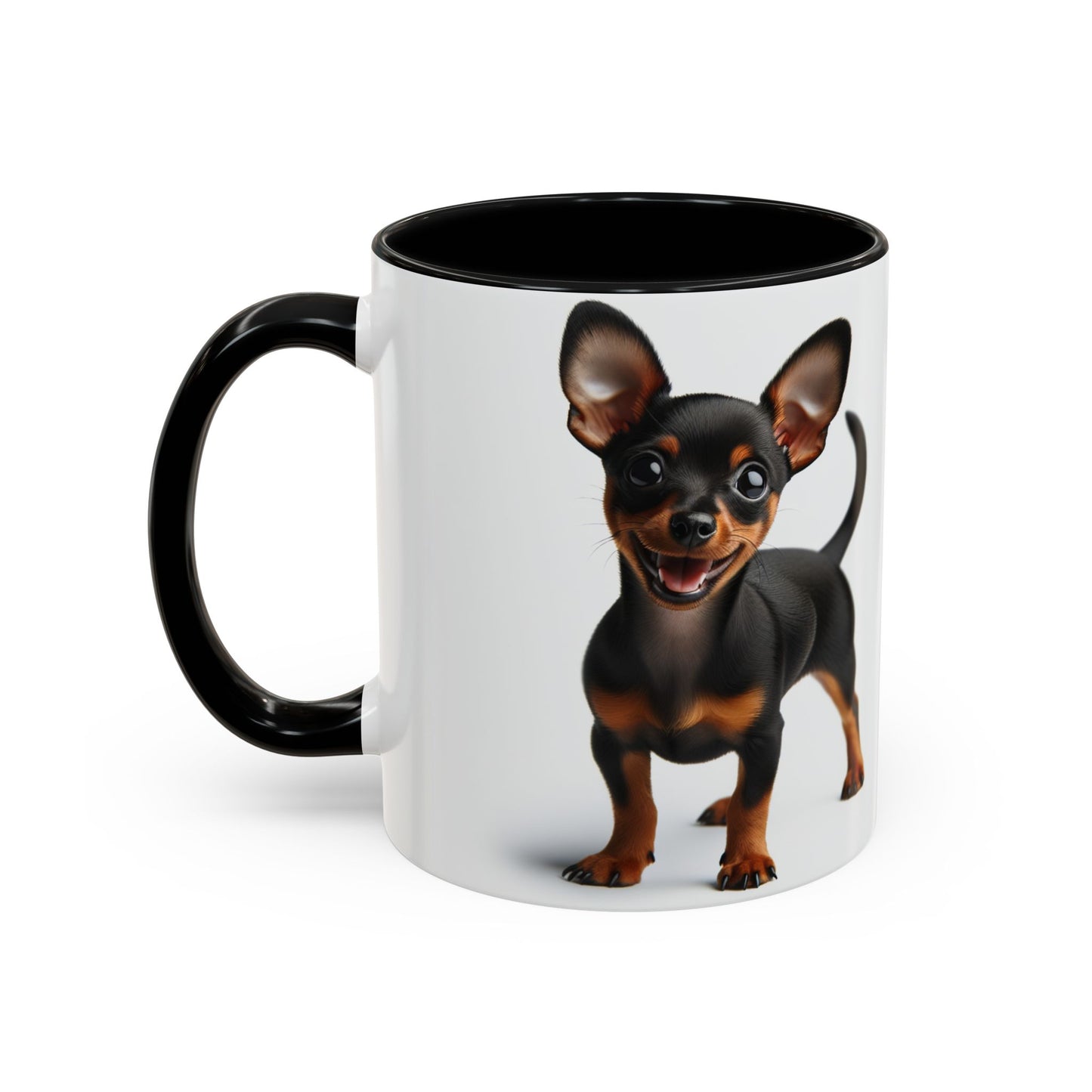 Miniature Pinscher Accent Coffee Mug - Perfect Gift for Dog Lovers