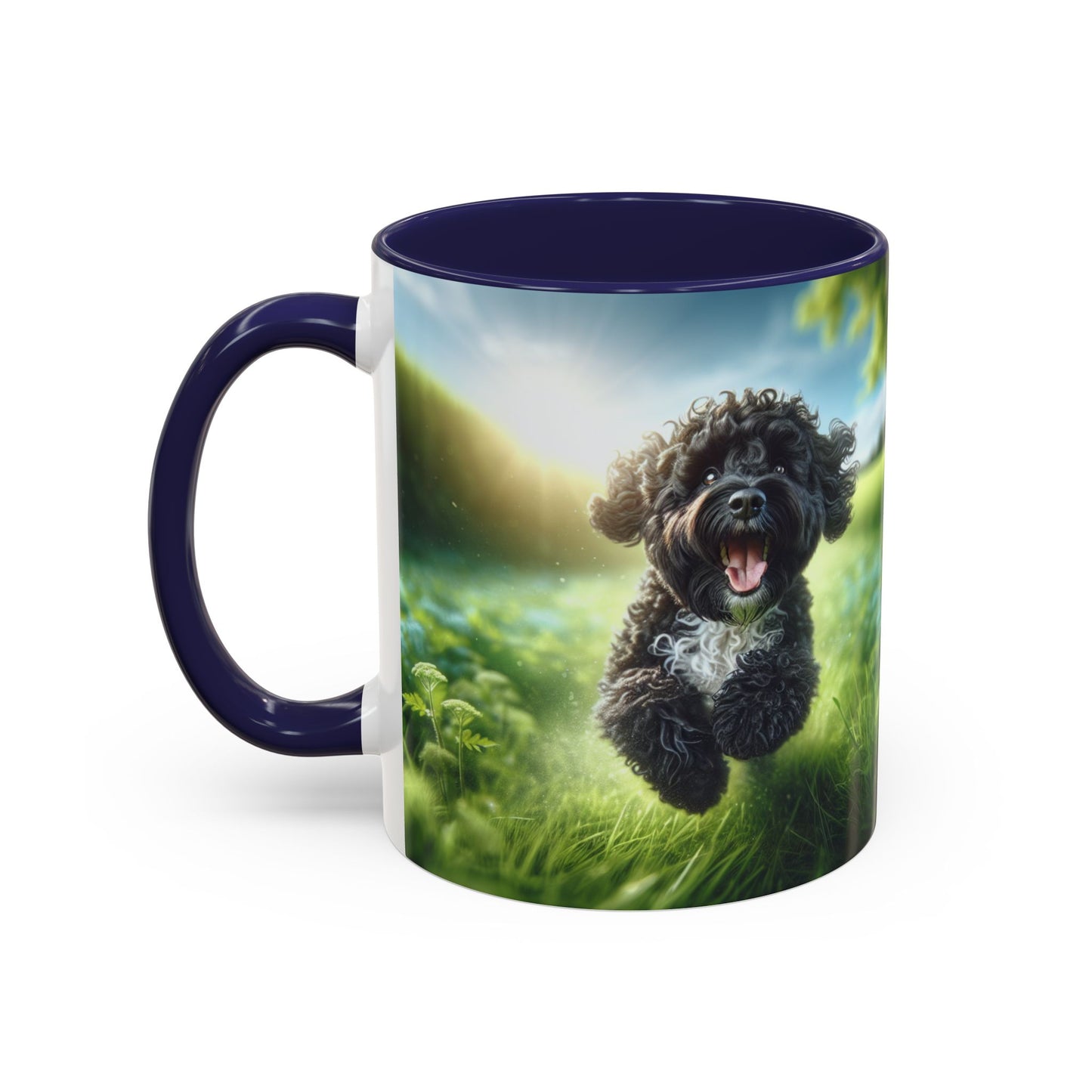 Portuguese Water Dog Accent Coffee Mug - Perfect Gift for Dog Lovers