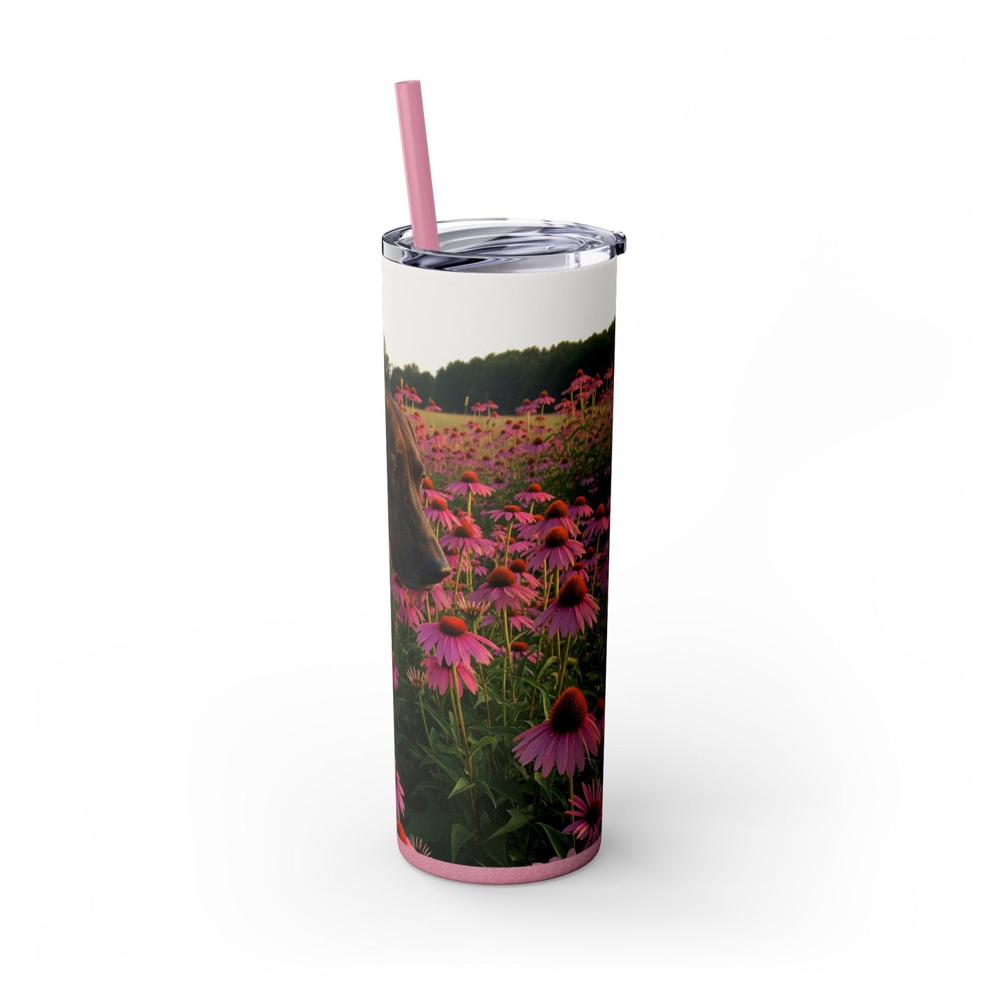 Treeing Tennessee Brindle Tumbler with Straw, 20oz
