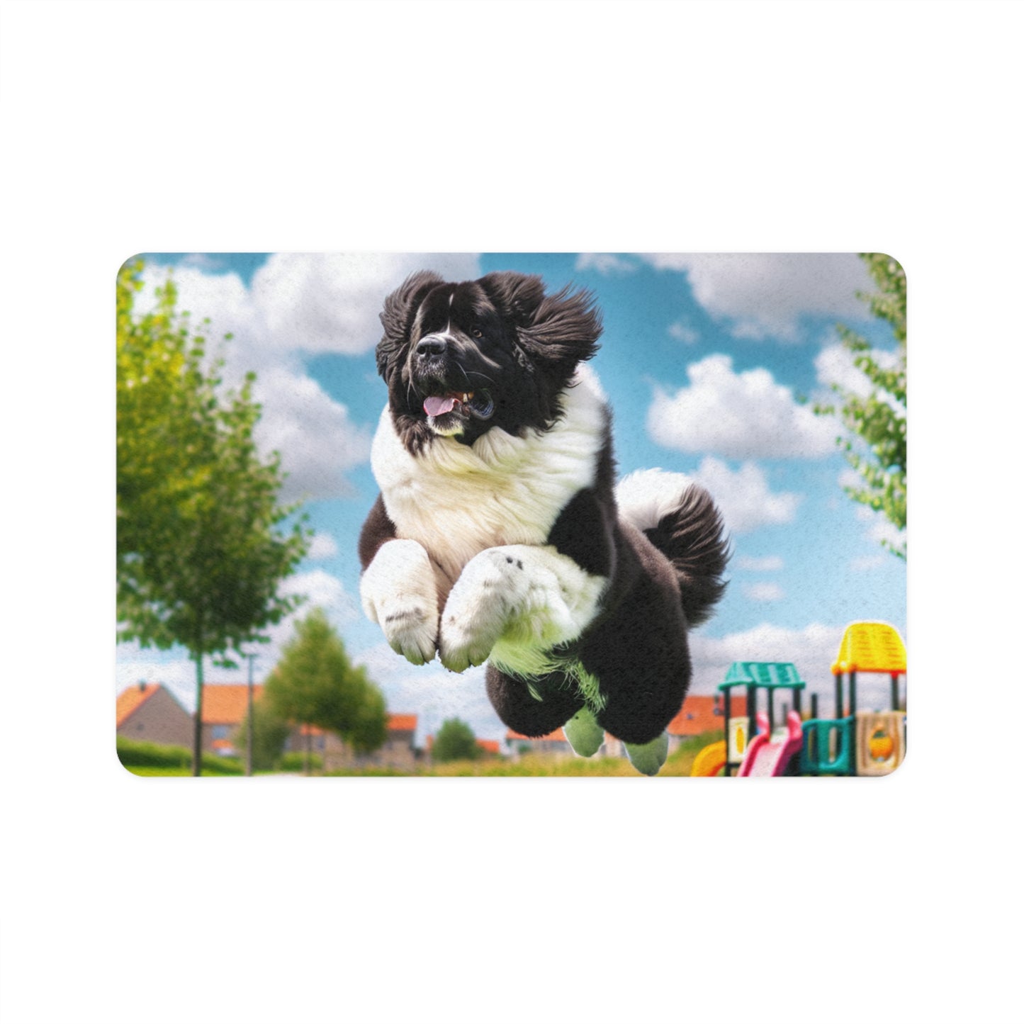 Pet Food Mat (12x18) - Landseer